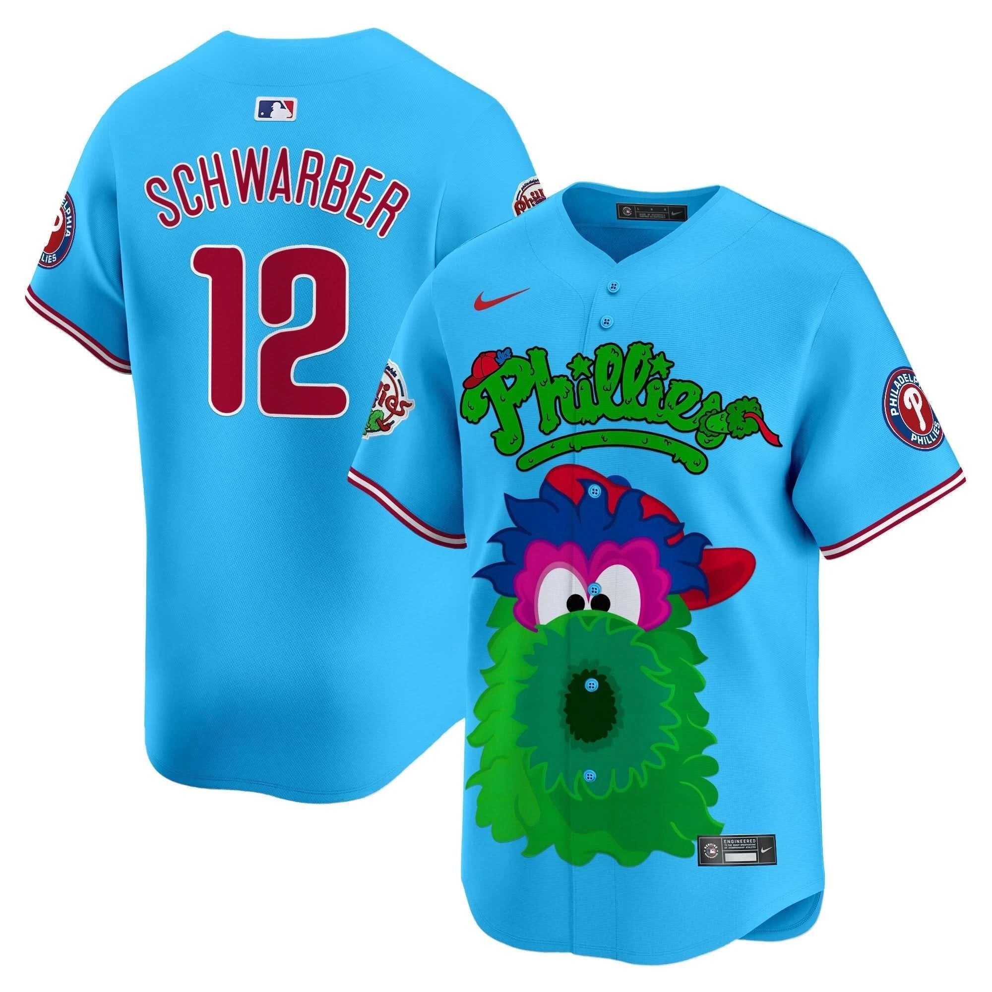 PP Phanatic Vapor Premier Limited Jersey V2- Printed by Philadelphia Phillies