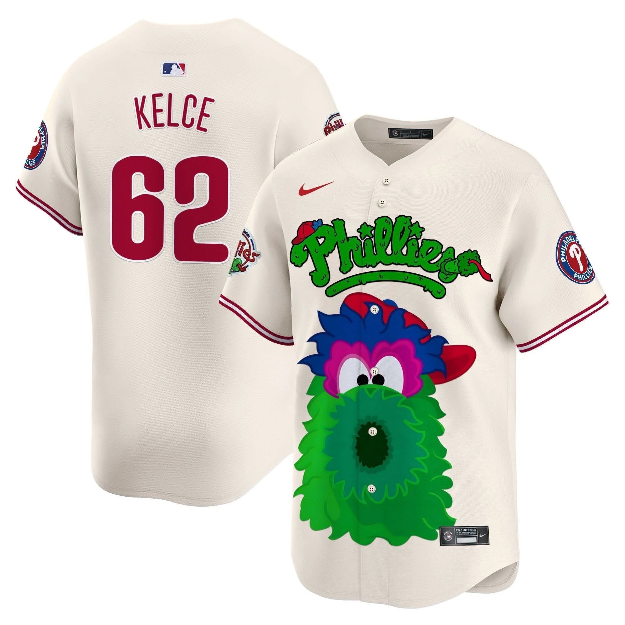 PP Phanatic Vapor Premier Limited Jersey V2- Printed by Philadelphia Phillies