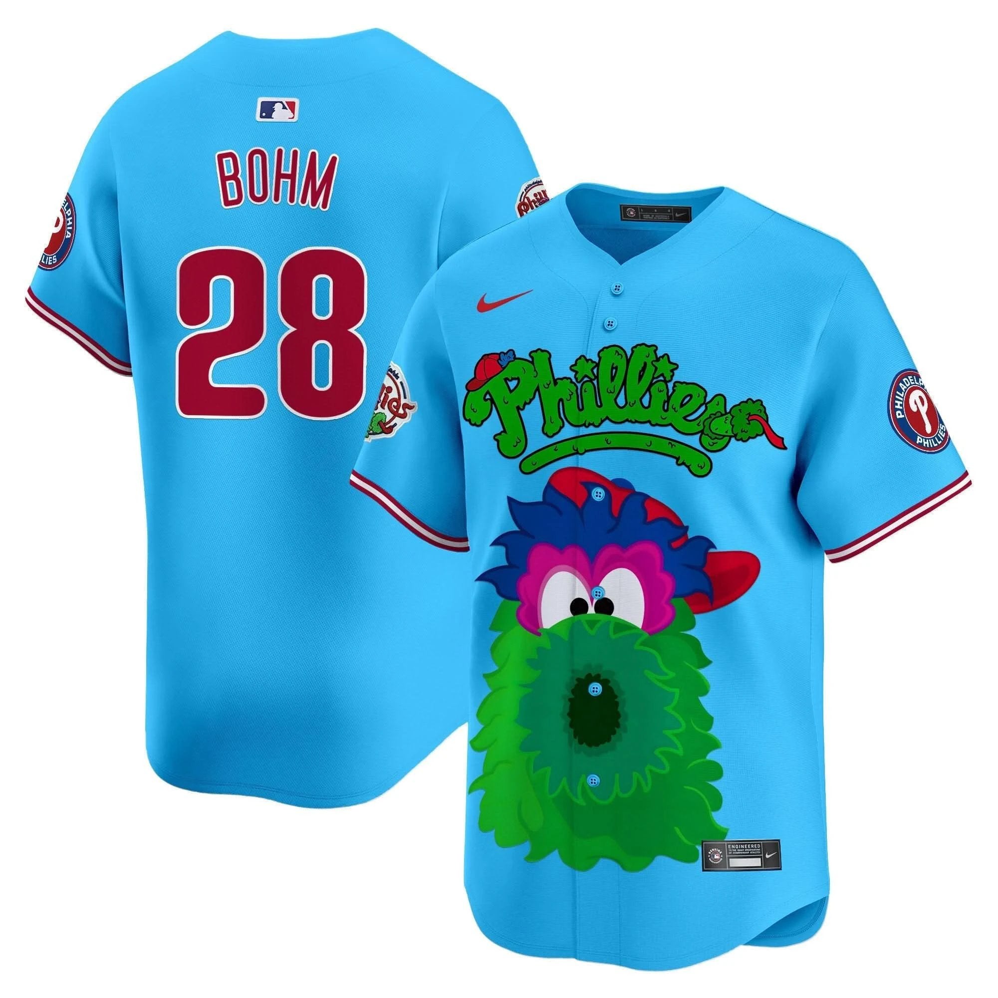 PP Phanatic Vapor Premier Limited Jersey V2- Printed by Philadelphia Phillies
