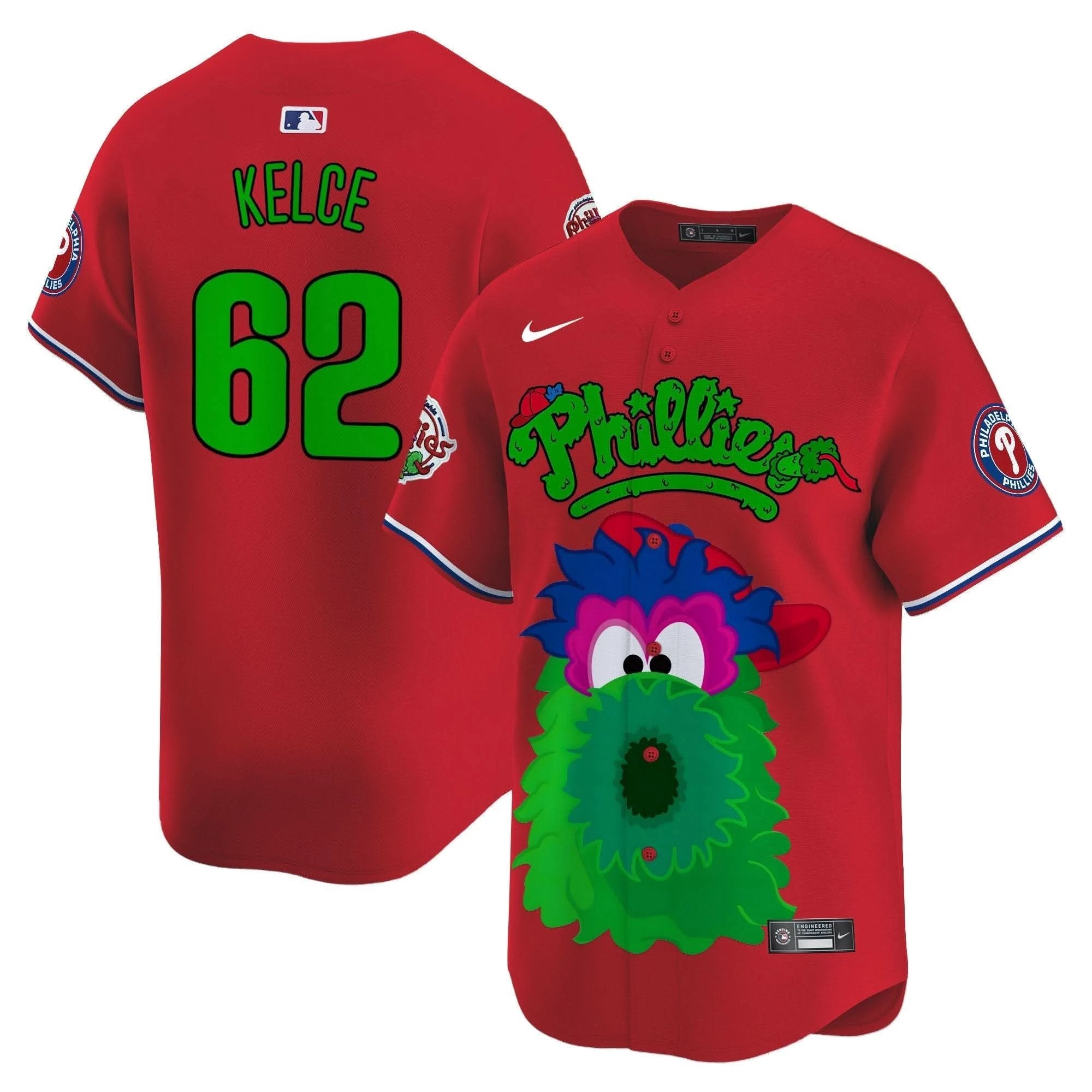 PP Phanatic Vapor Premier Limited Jersey V2- Printed by Philadelphia Phillies