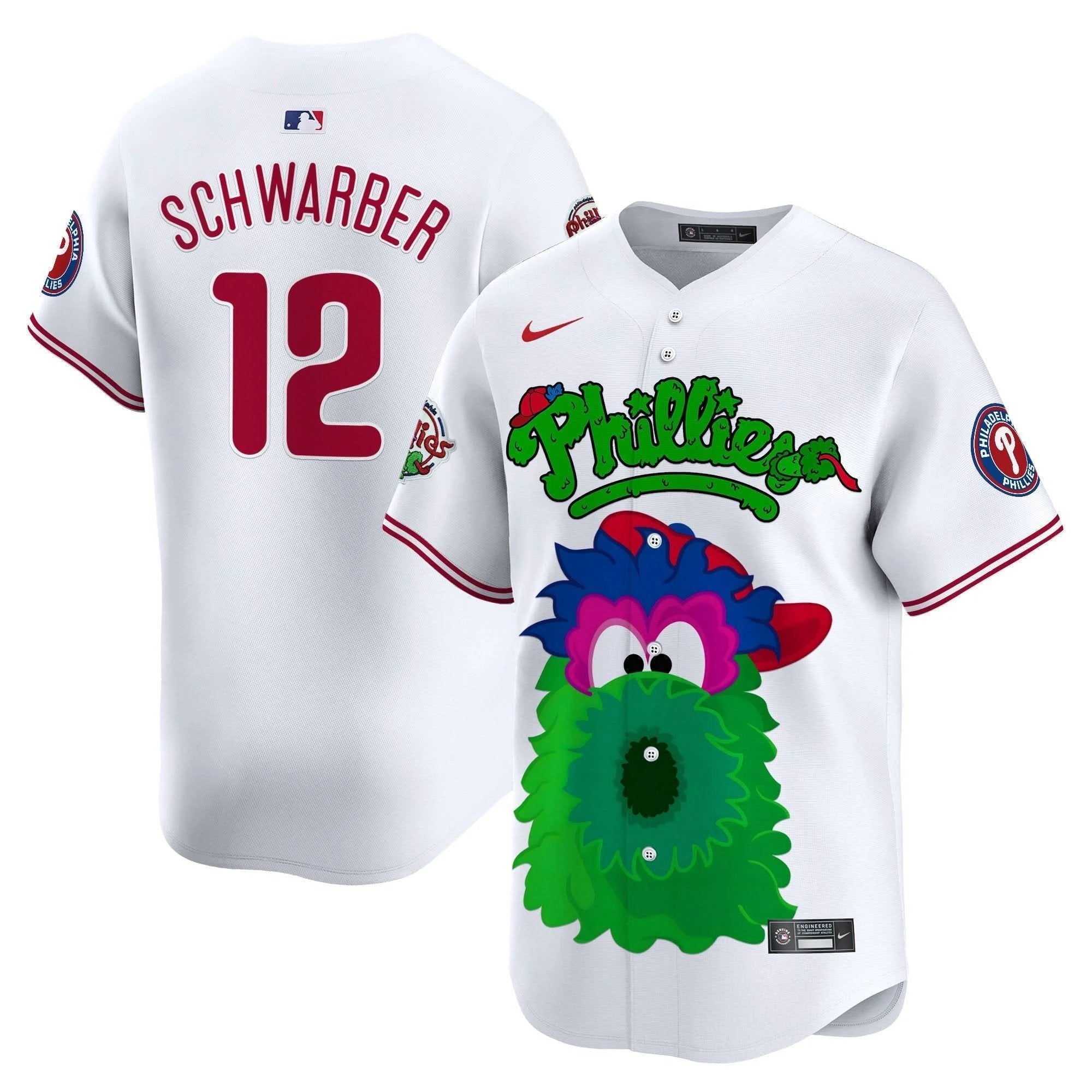 PP Phanatic Vapor Premier Limited Jersey V2- Printed by Philadelphia Phillies