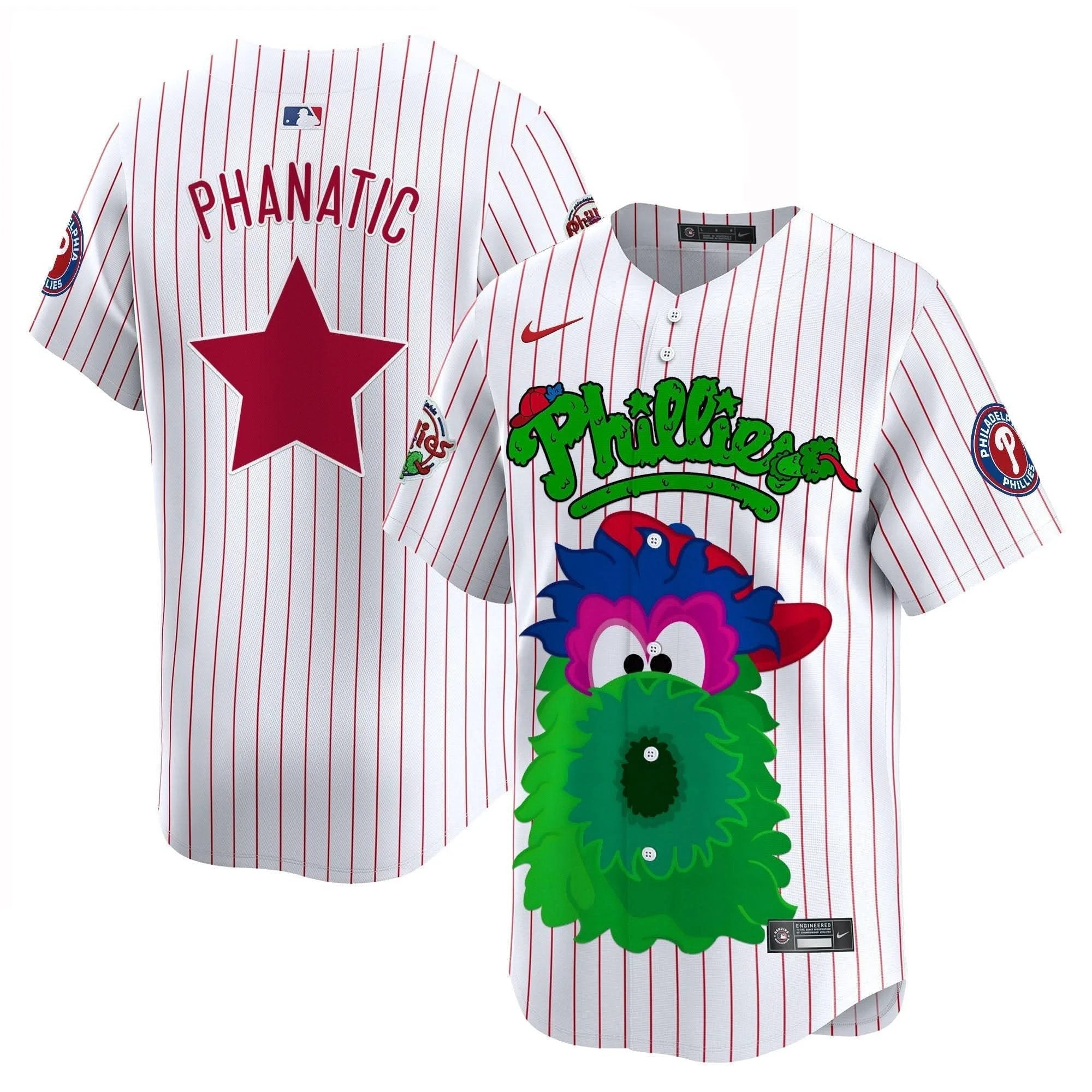 PP Phanatic Vapor Premier Limited Jersey V2- Printed by Philadelphia Phillies
