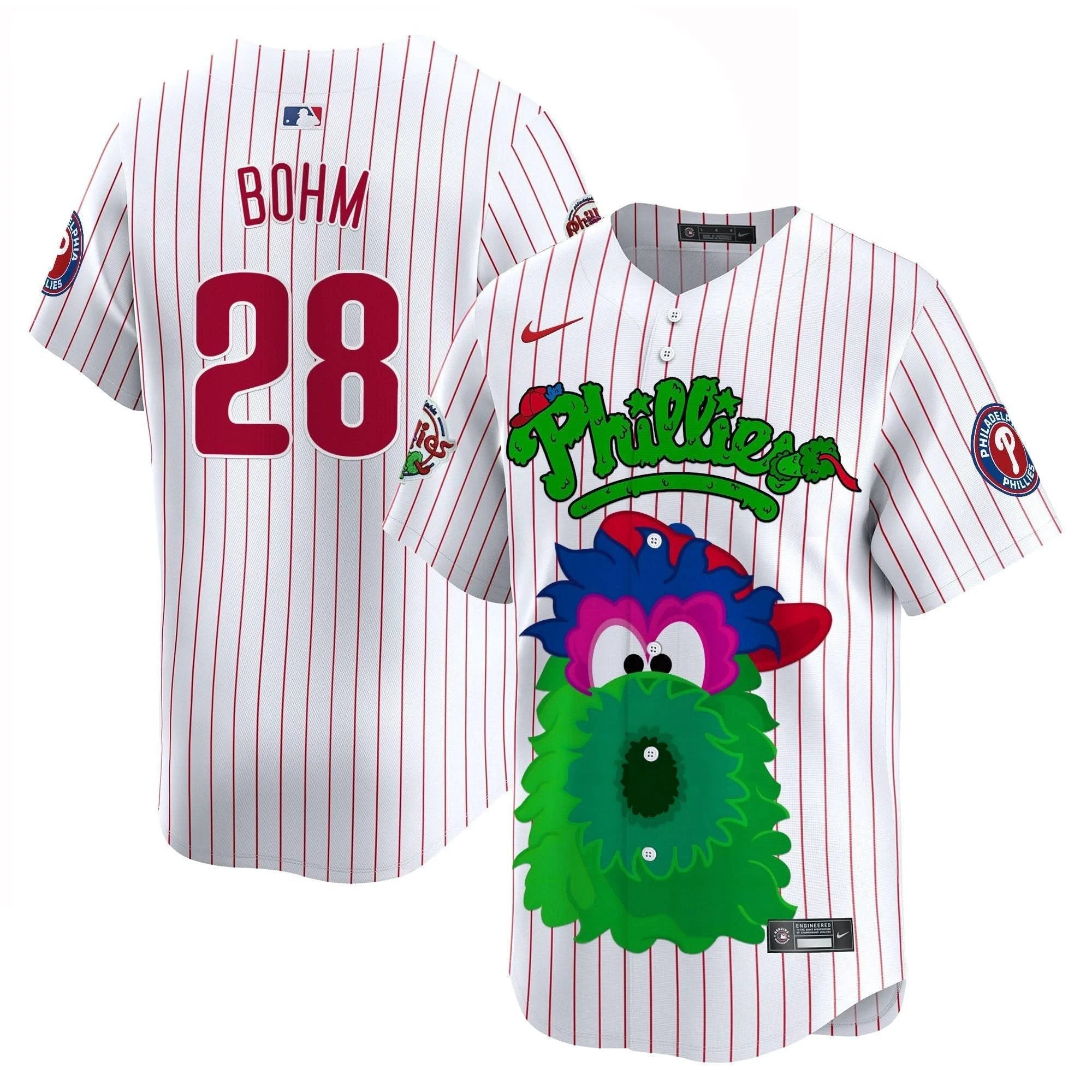 PP Phanatic Vapor Premier Limited Jersey V2- Printed by Philadelphia Phillies