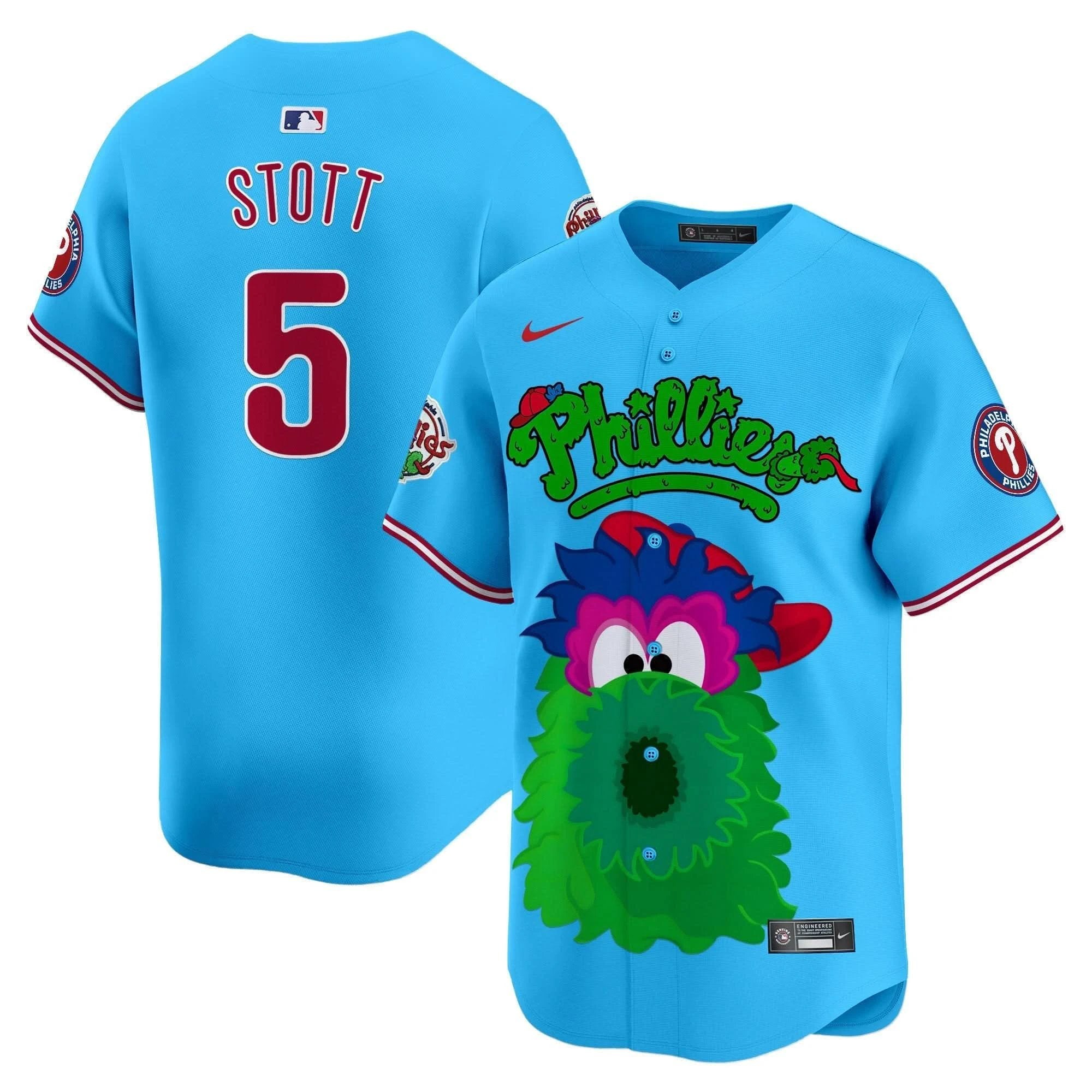 PP Phanatic Vapor Premier Limited Jersey V2- Printed by Philadelphia Phillies