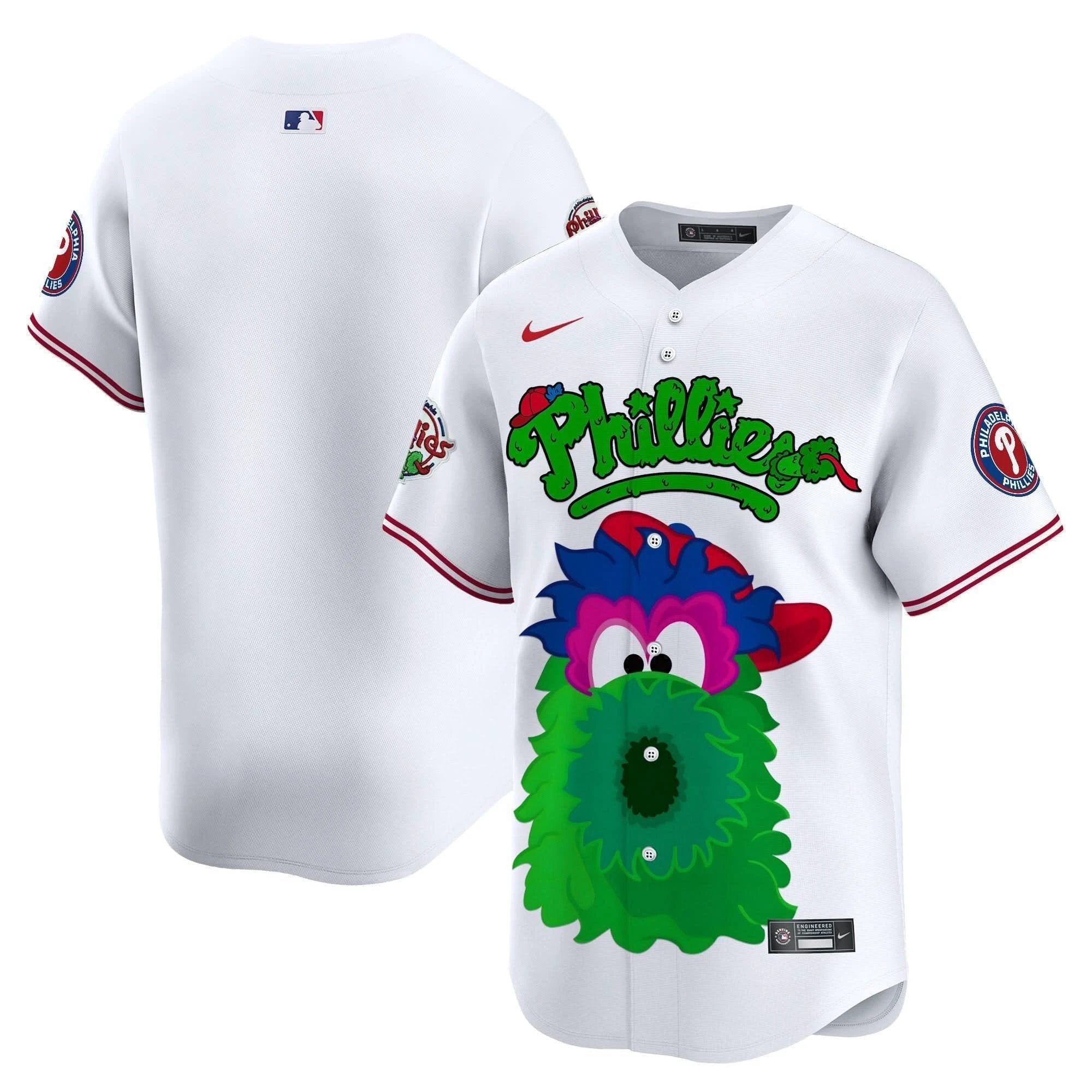PP Phanatic Vapor Premier Limited Jersey V2- Printed by Philadelphia Phillies