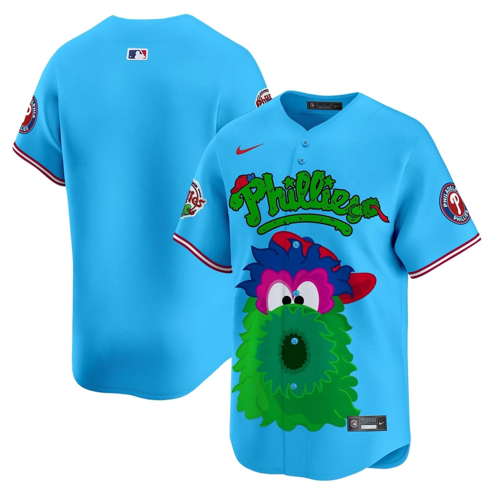 PP Phanatic Vapor Premier Limited Jersey V2- Printed by Philadelphia Phillies