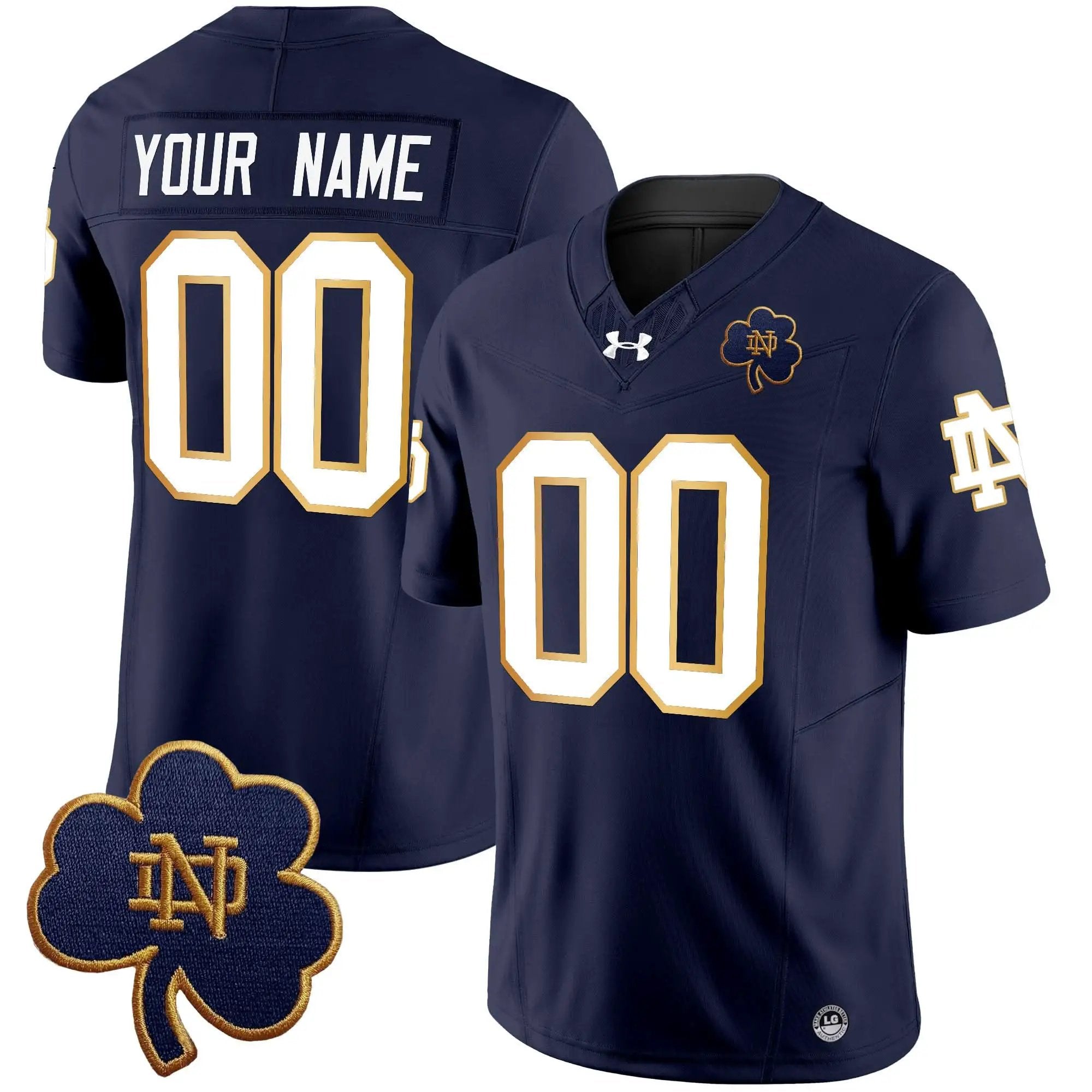 NDFI 2024 Vapor Limited Custom Jersey V3 by Notre Dame Fighting Irish