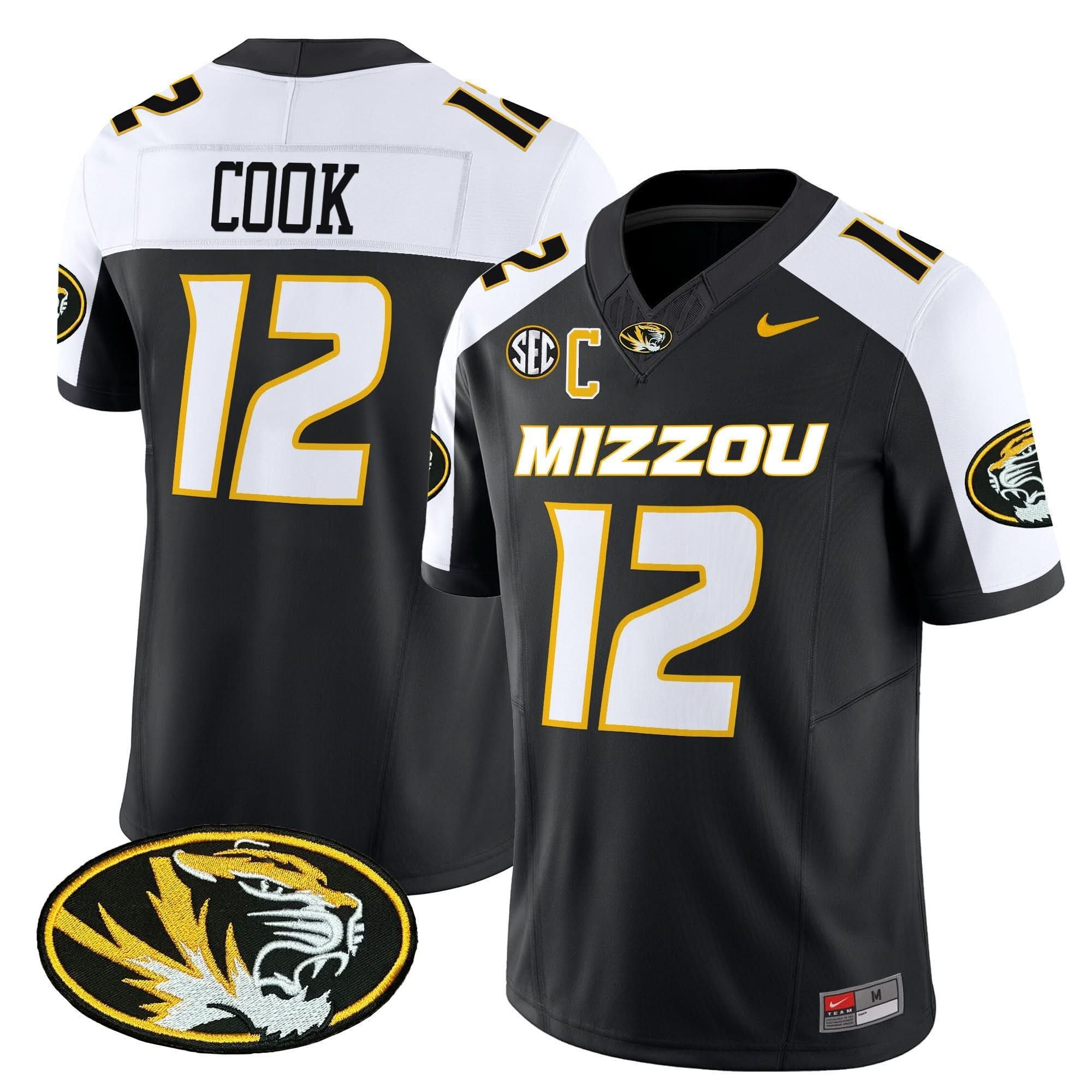 Missouri Tigers Vapor Limited Jersey - All Stitched by Missouri Tigers