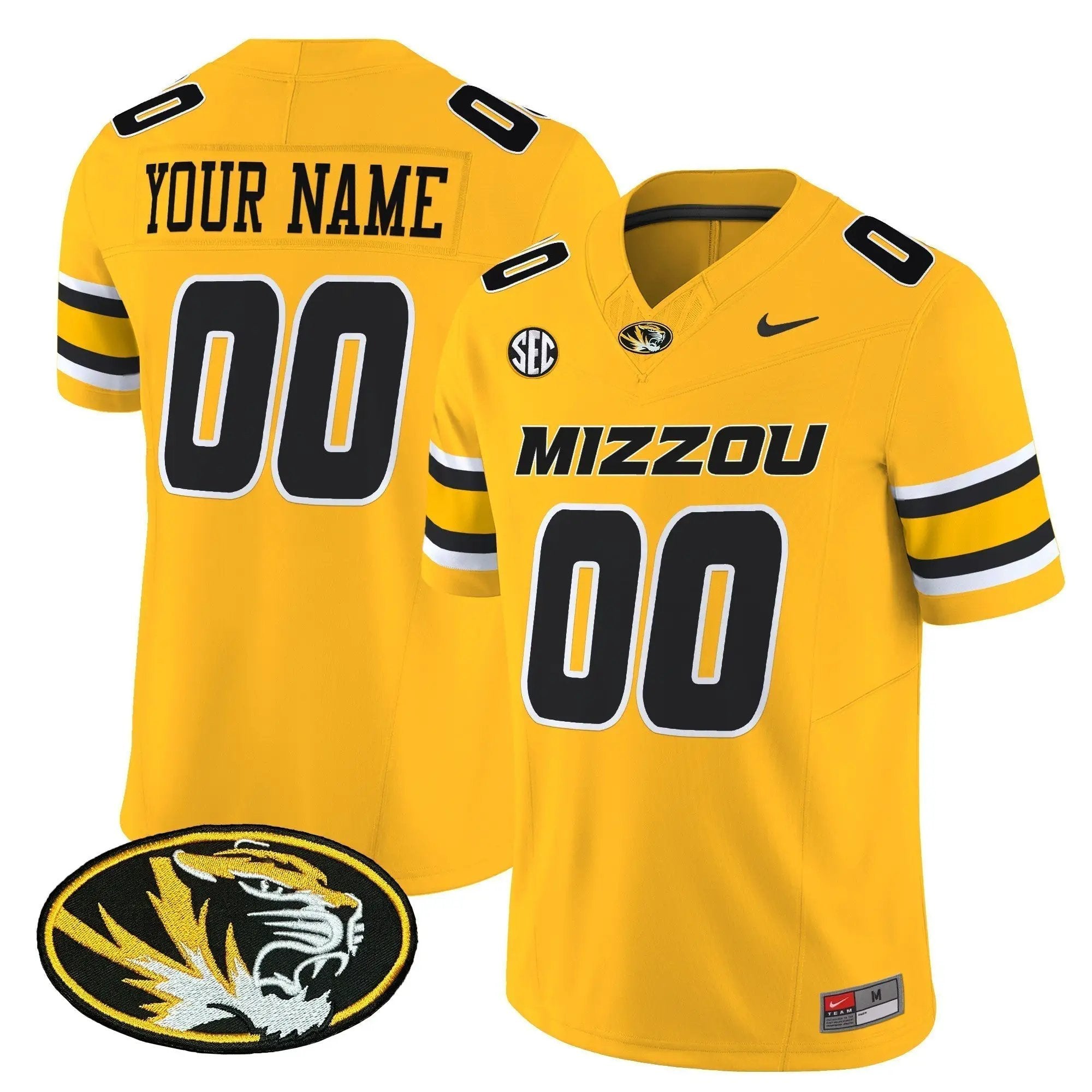 MT 2025 Vapor Limited Custom Jersey by Missouri Tigers