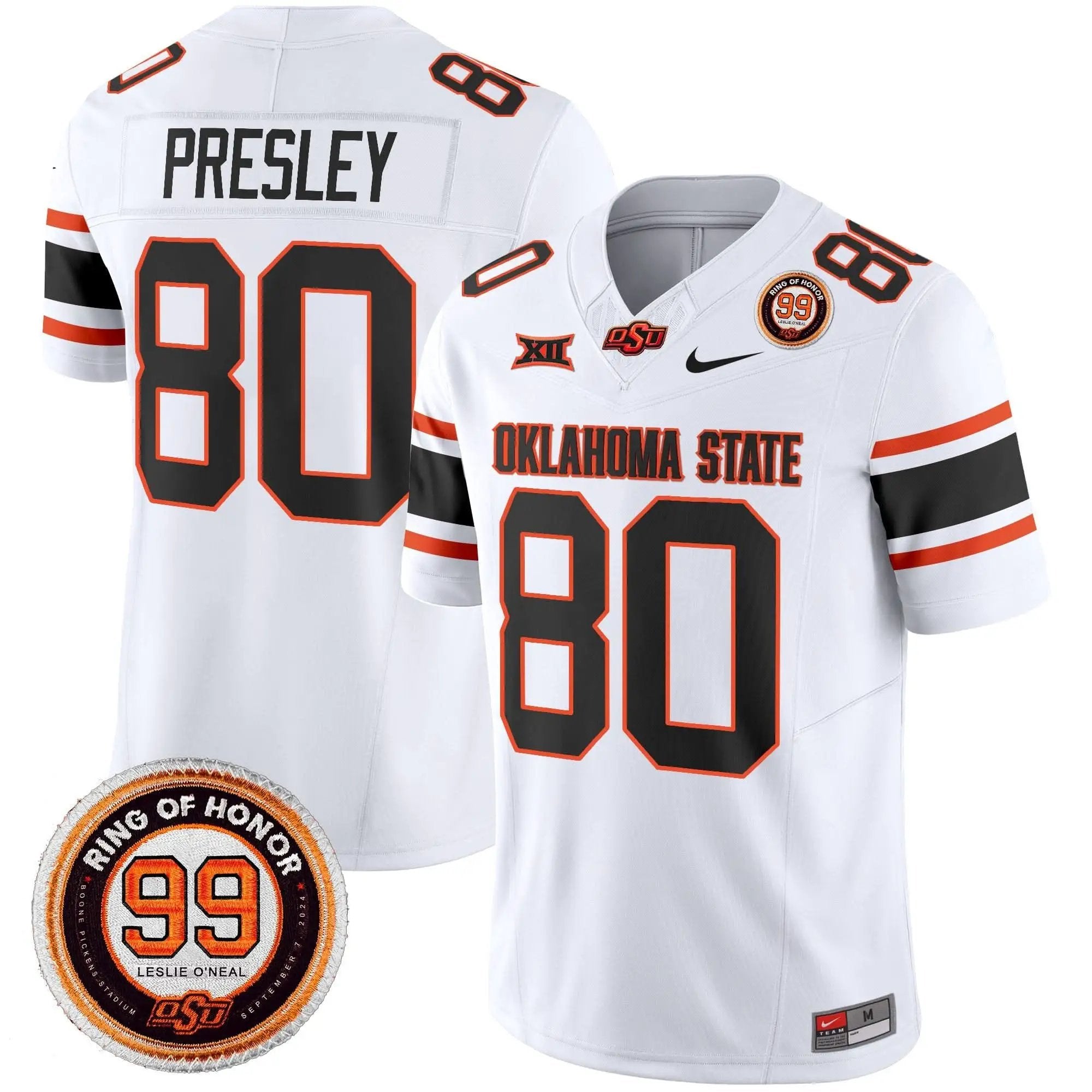 OSD Leslie O'neal Patch Vapor Limited Jersey by Oklahoma State Cowboys