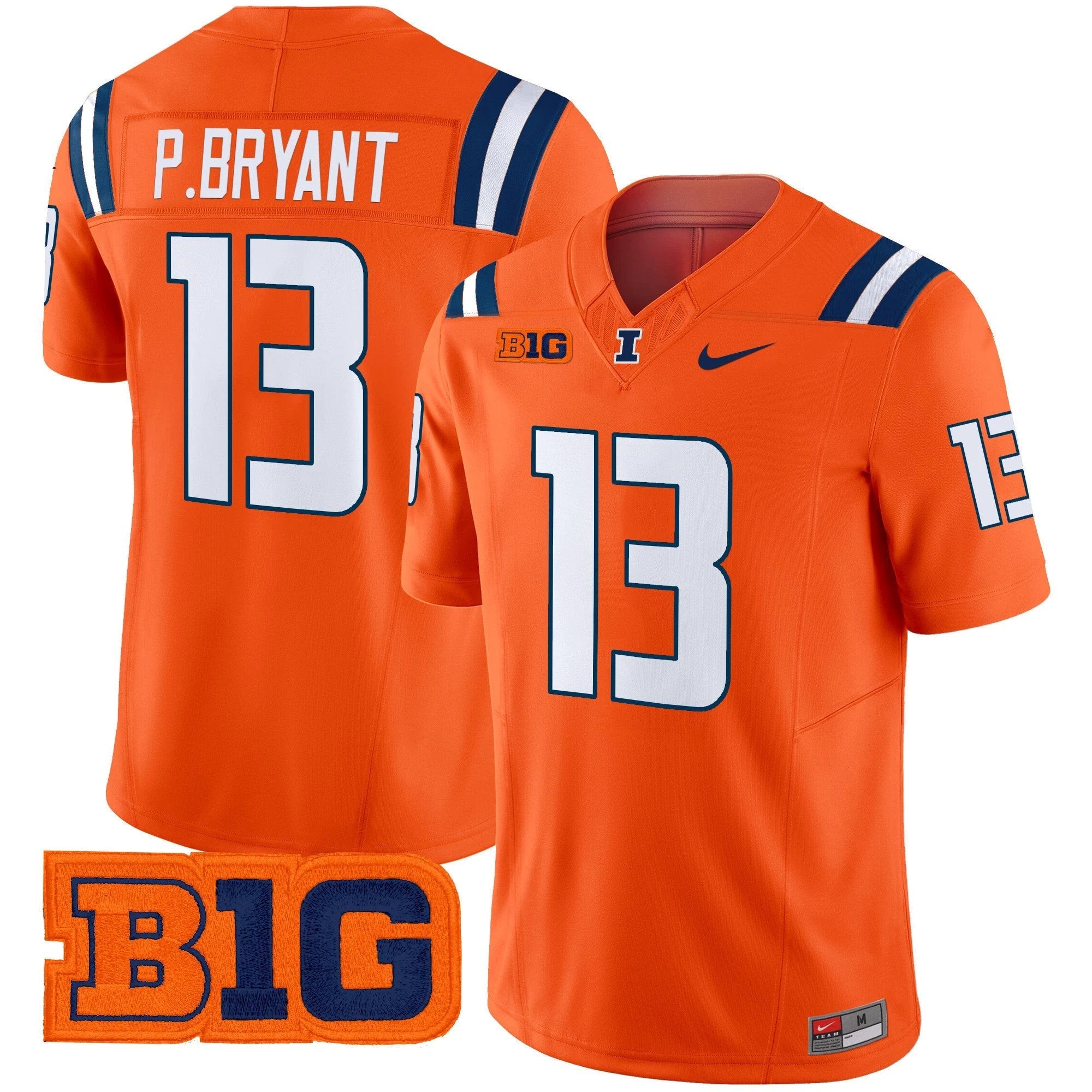 Men's Illinois Fighting Illini 2025 Vapor Limited Jersey - All Stitched by bustlight