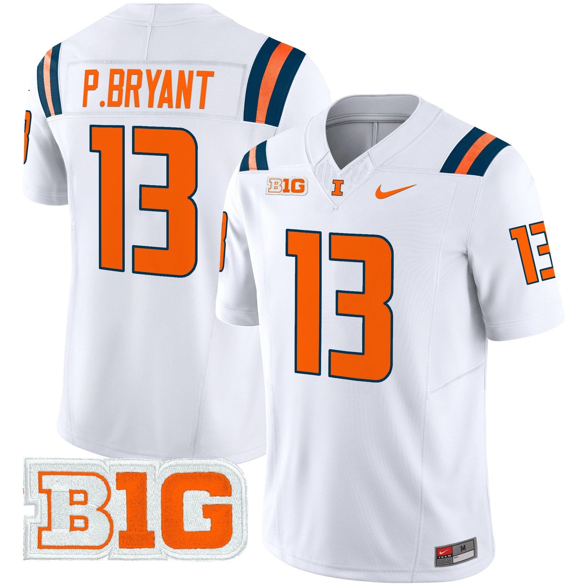 Men's Illinois Fighting Illini 2025 Vapor Limited Jersey - All Stitched by bustlight