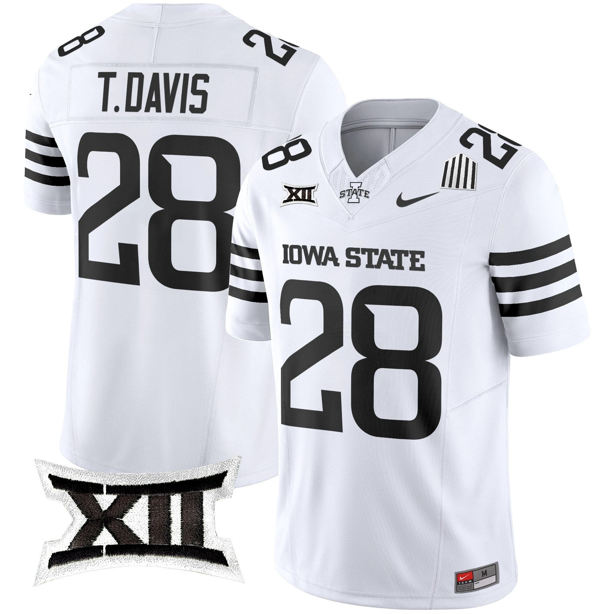 Men's Iowa State Cyclones 2025 Vapor Limited Jersey - All Stitched by NCAA Football Sunday Nov 2