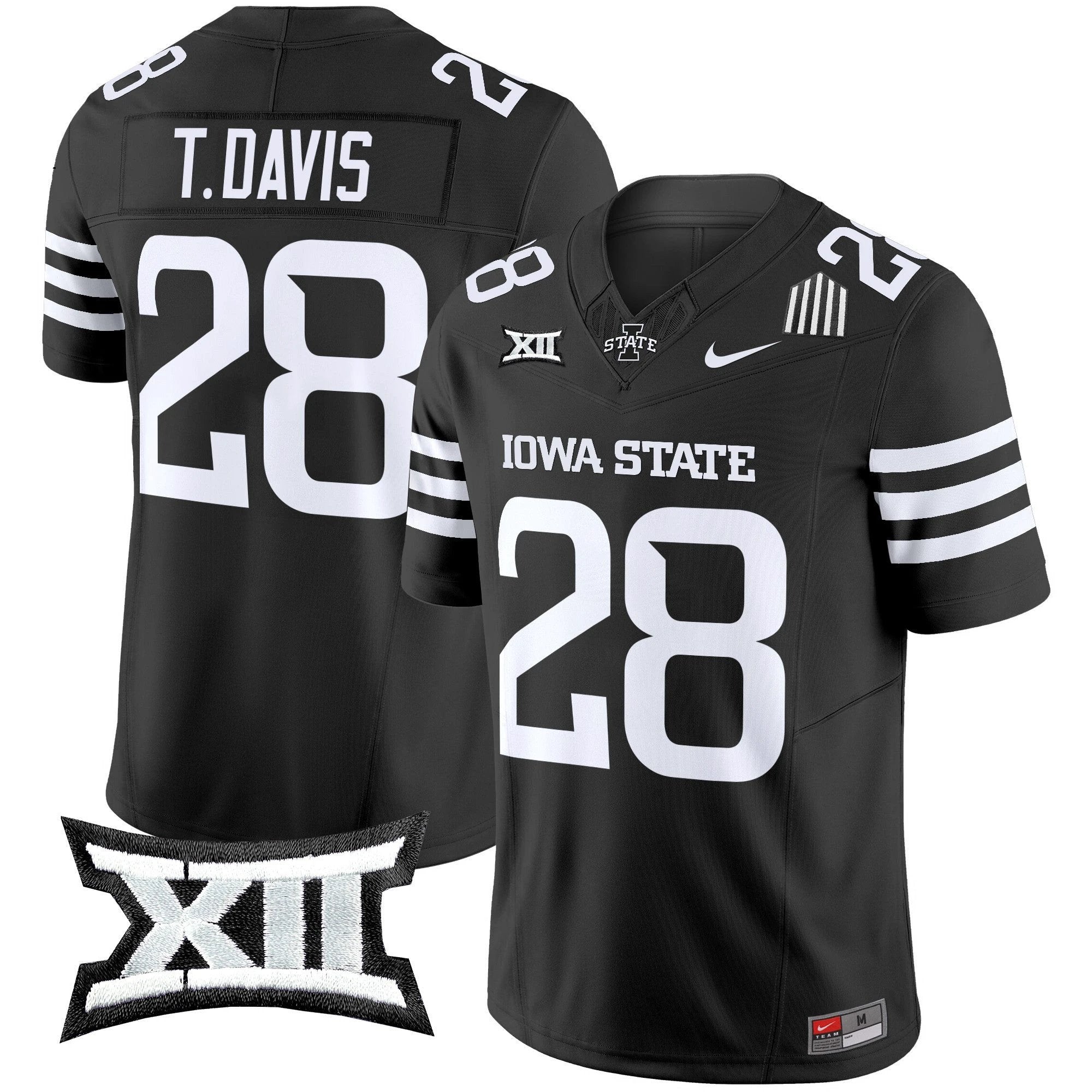 Men's Iowa State Cyclones 2025 Vapor Limited Jersey - All Stitched by NCAA Football Sunday Nov 2