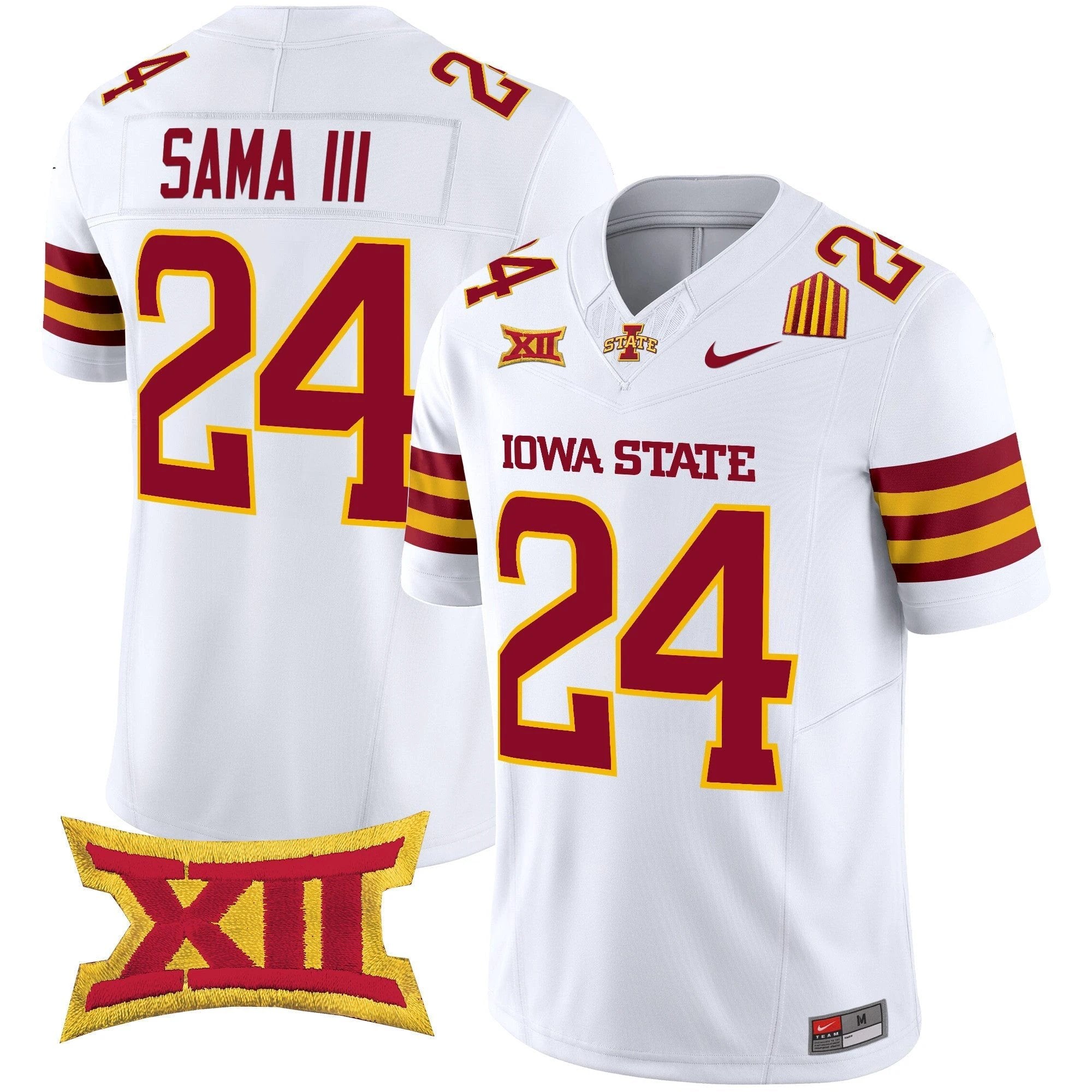Men's Iowa State Cyclones 2025 Vapor Limited Jersey - All Stitched by NCAA Football Sunday Nov 2