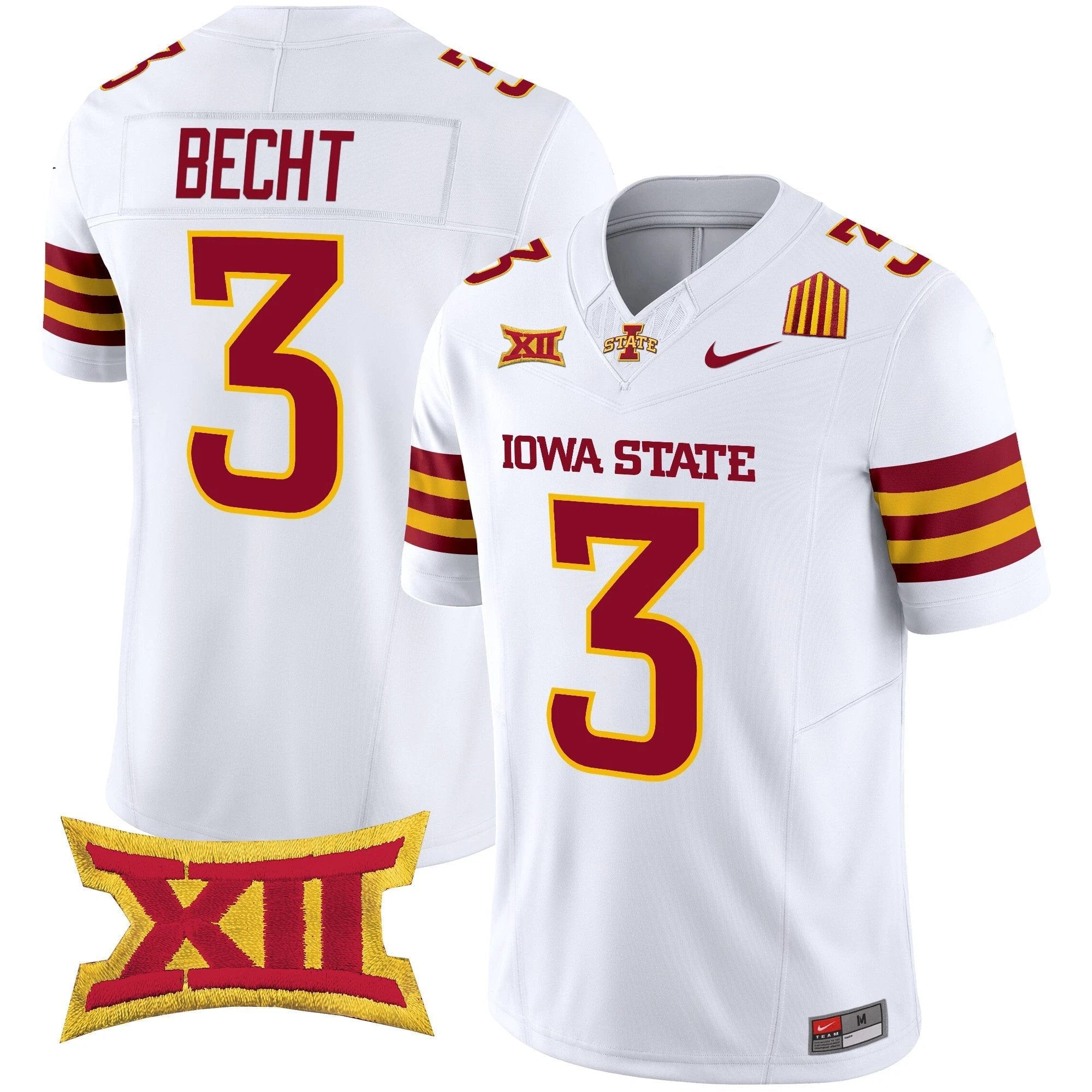 Men's Iowa State Cyclones 2025 Vapor Limited Jersey - All Stitched by NCAA Football Sunday Nov 2