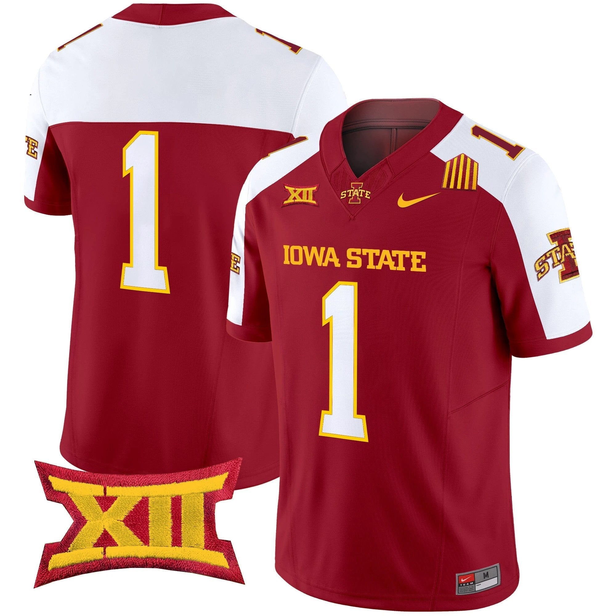 Men's Iowa State Cyclones 2025 Vapor Limited Jersey - All Stitched by NCAA Football Sunday Nov 2