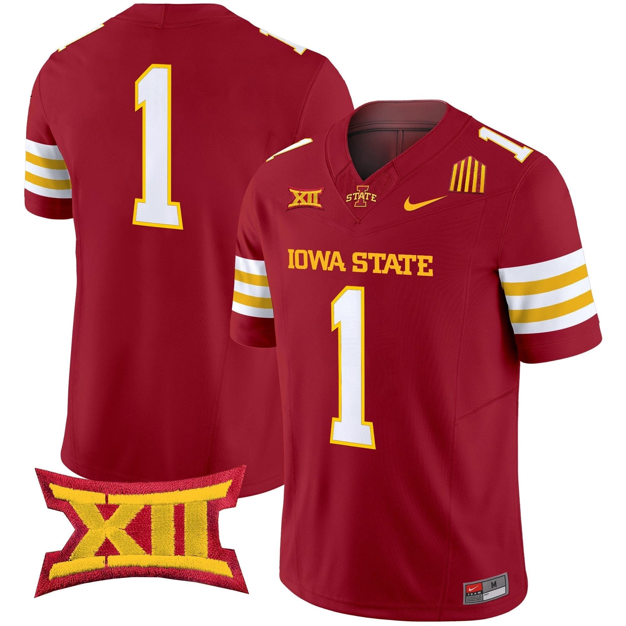 Men's Iowa State Cyclones 2025 Vapor Limited Jersey - All Stitched by NCAA Football Sunday Nov 2