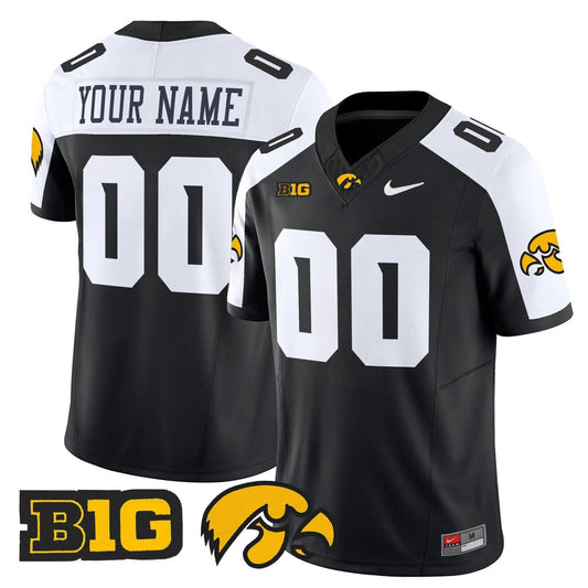 Custom Iowa Hawkeyes Jersey Name, Number 2025 Vapor Limited - All Stitched by Iowa Hawkeyes