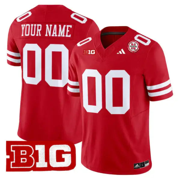 Custom Nebraska Football 2025 "Blackout" Jersey by Nebraska Cornhuskers