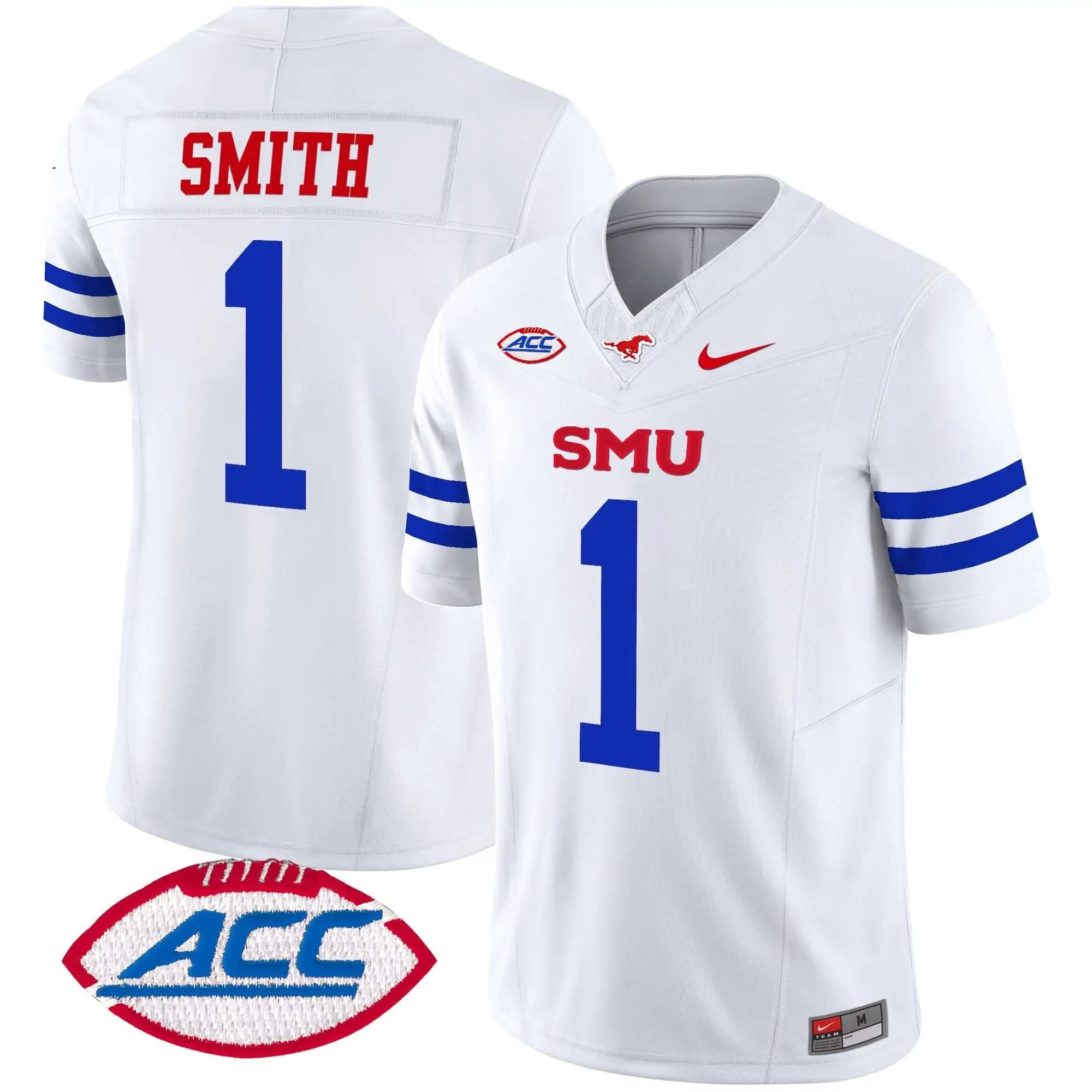 SMU 2025 Vapor Limited Jersey - Stitched by SMU Mustangs