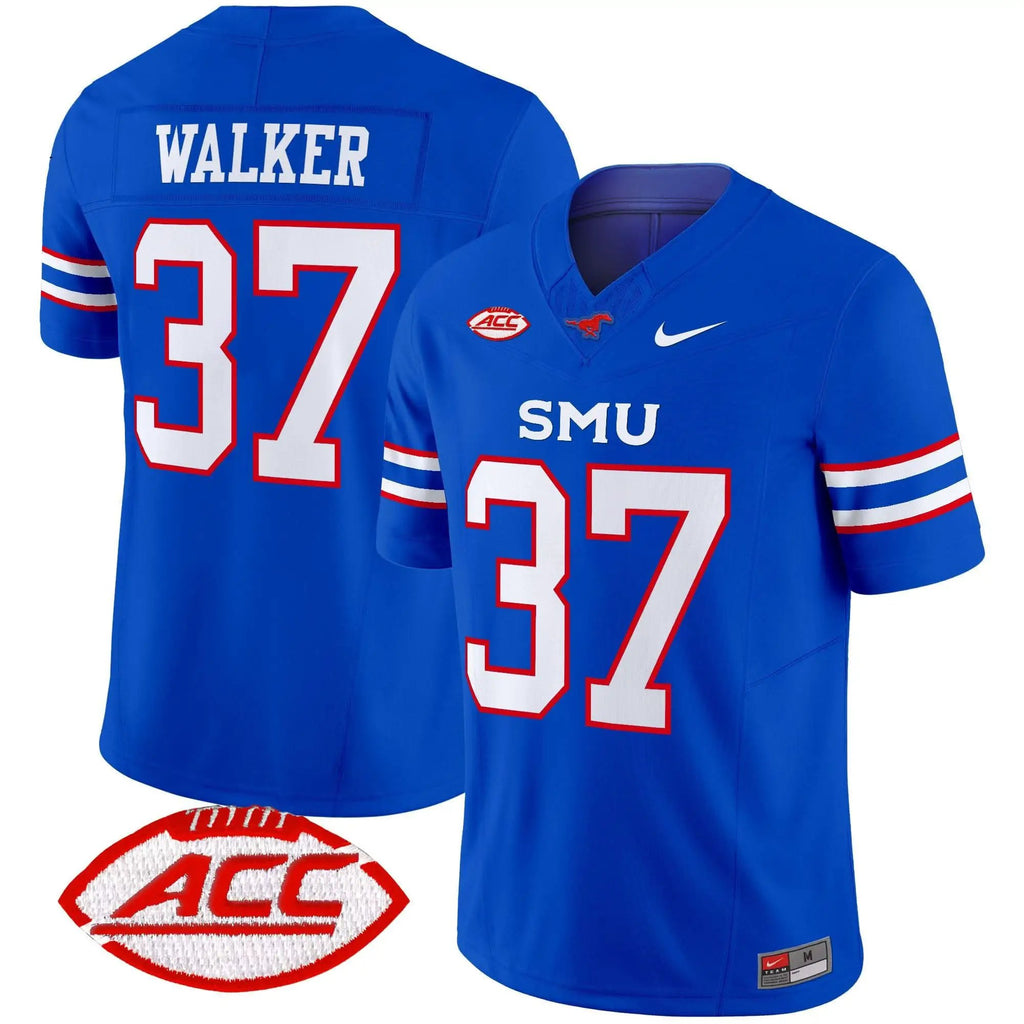 SMU 2025 Vapor Limited Jersey - Stitched by SMU Mustangs