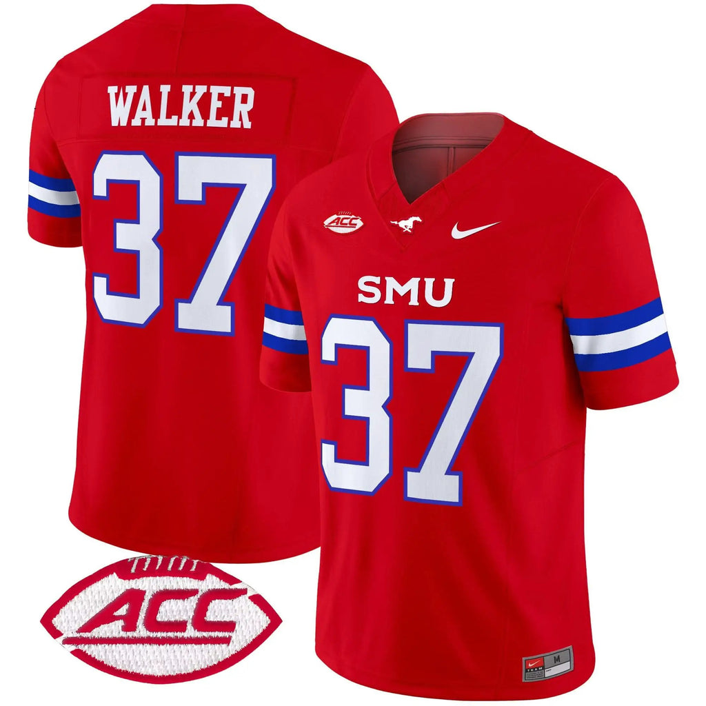 SMU 2025 Vapor Limited Jersey - Stitched by SMU Mustangs