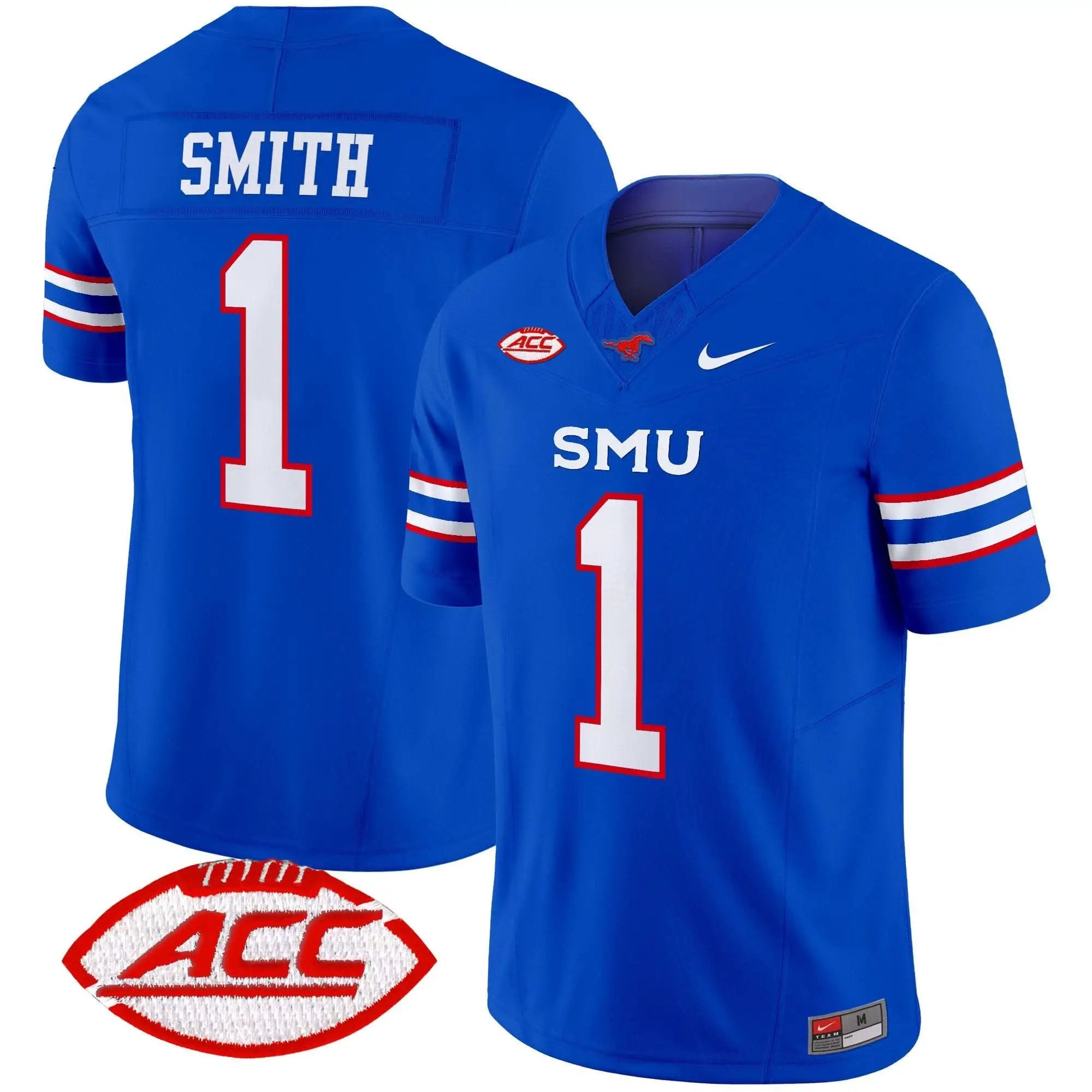 SMU 2025 Vapor Limited Jersey - Stitched by SMU Mustangs