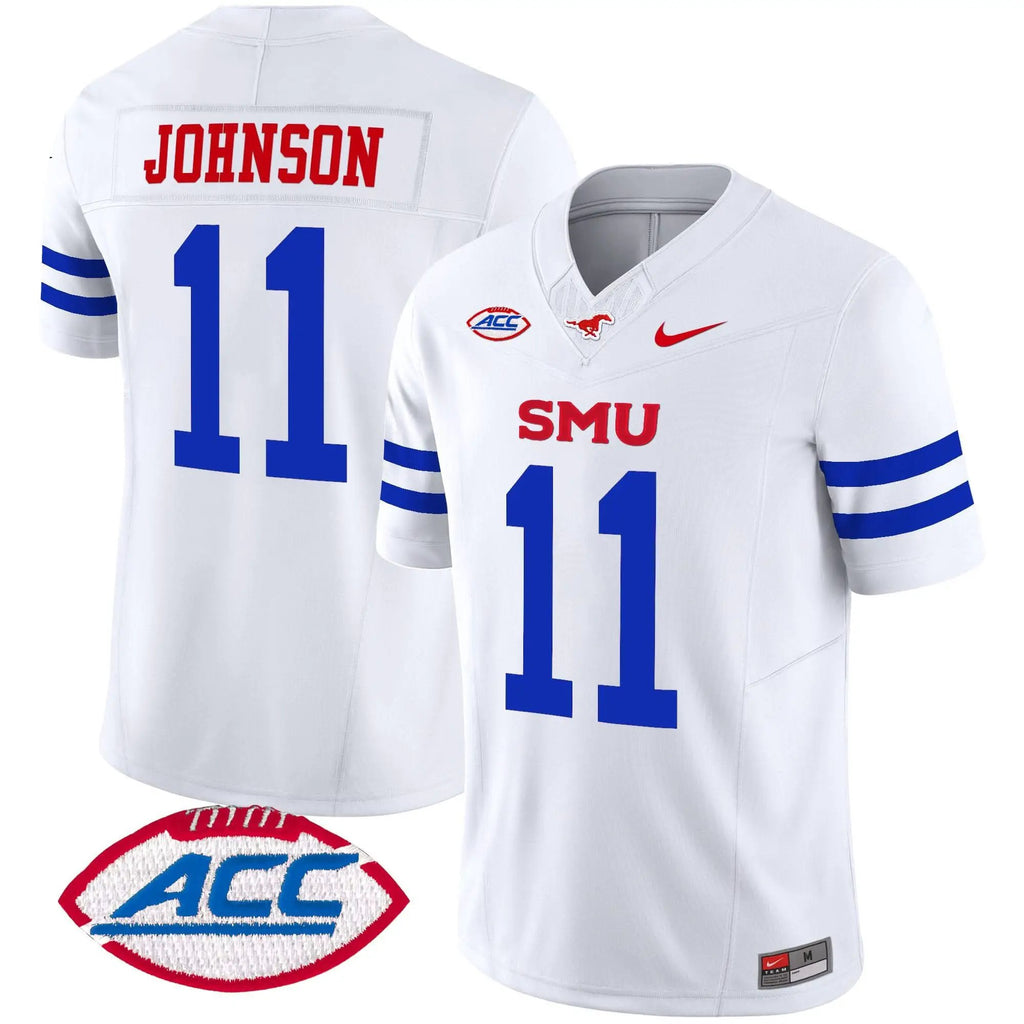 SMU 2025 Vapor Limited Jersey - Stitched by SMU Mustangs