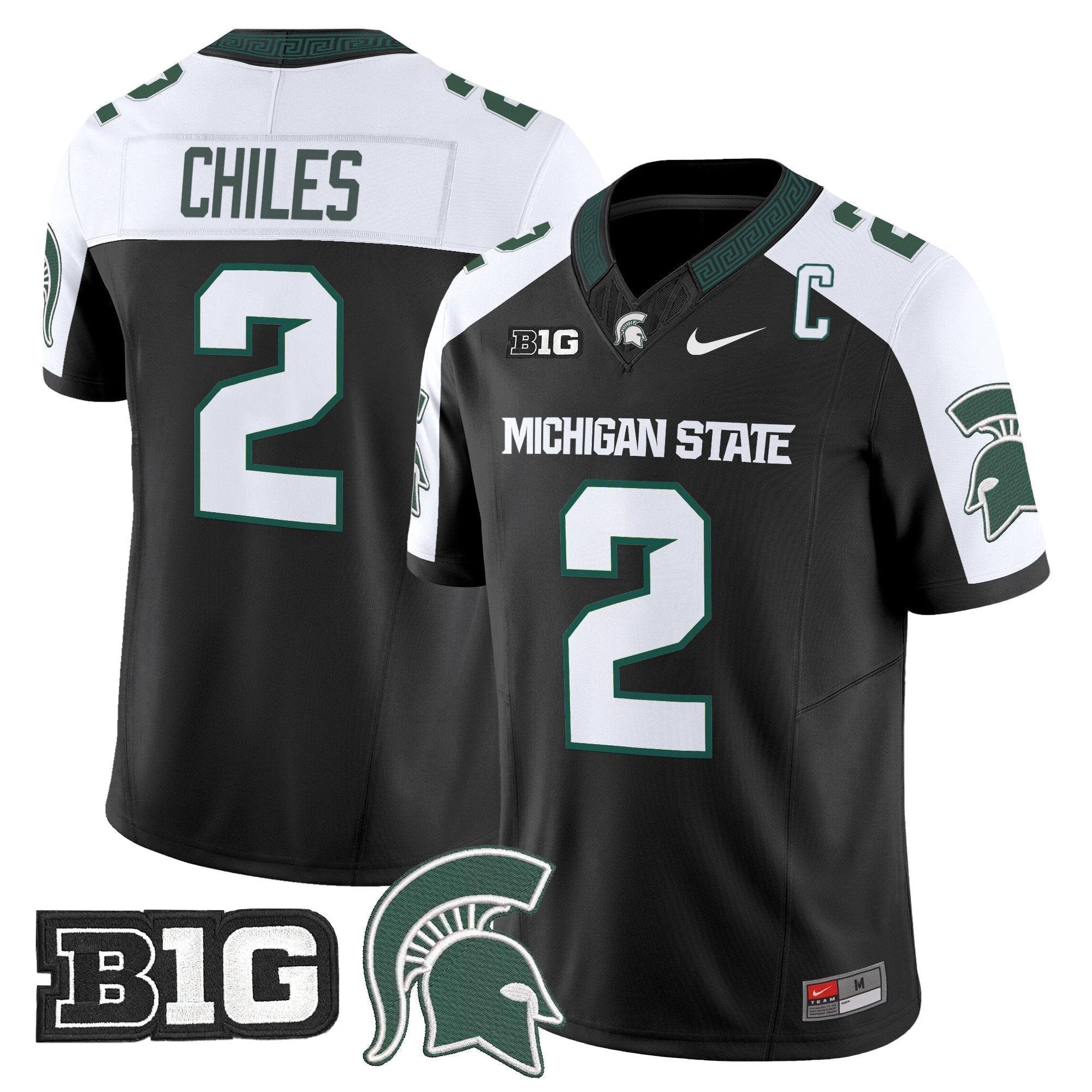 Men's Michigan State Spartans 2025 Vapor Limited Jersey - All Stitched by NCAA Football Sunday Nov 2