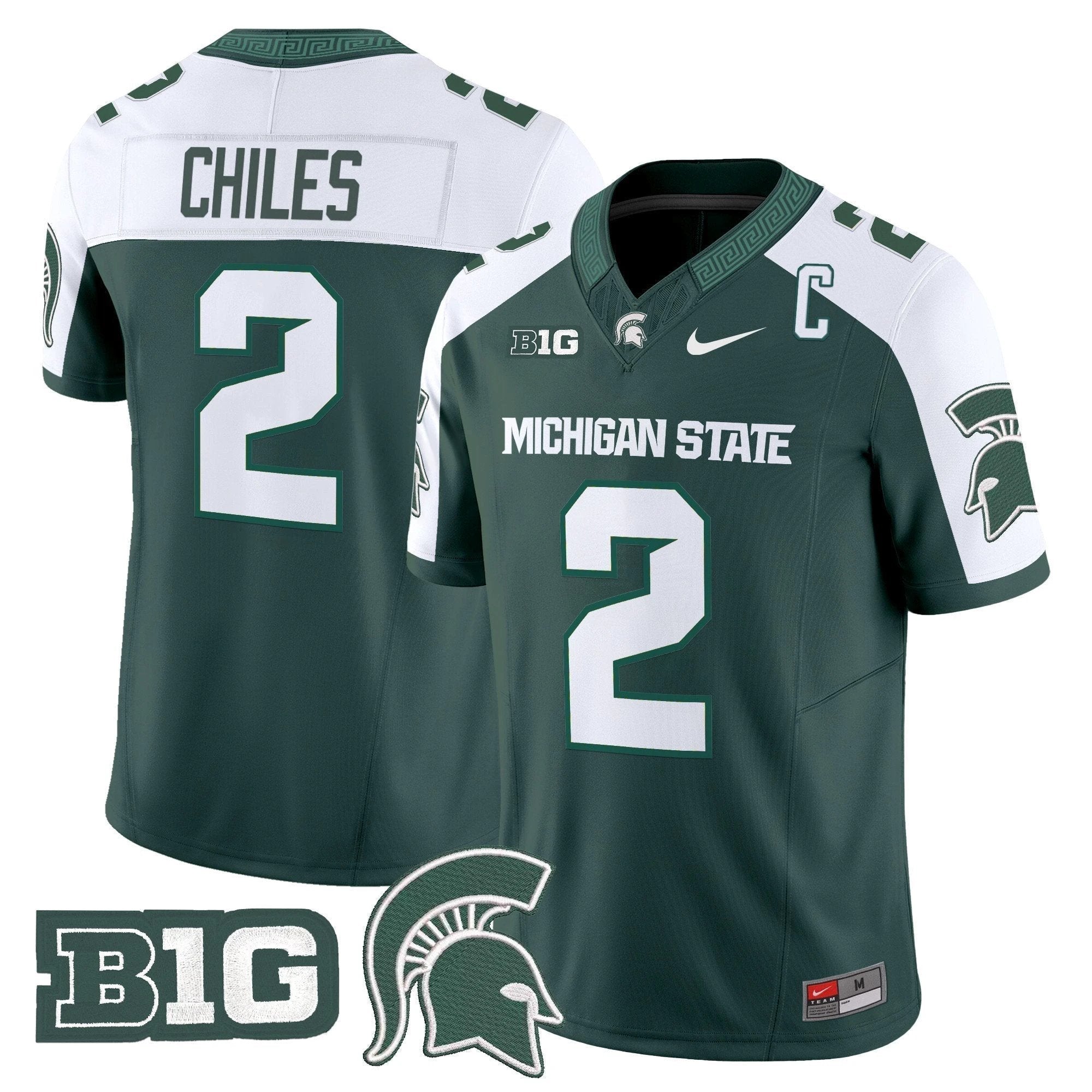 Men's Michigan State Spartans 2025 Vapor Limited Jersey - All Stitched by NCAA Football Sunday Nov 2