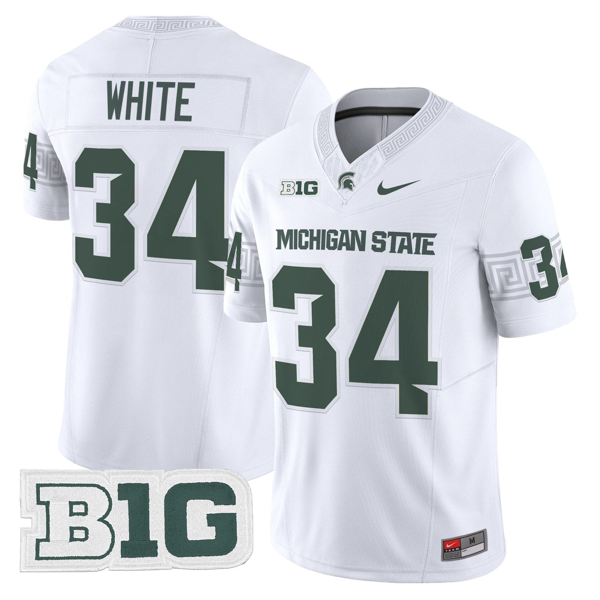 Men's Michigan State Spartans 2025 Vapor Limited Jersey - All Stitched by NCAA Football Sunday Nov 2