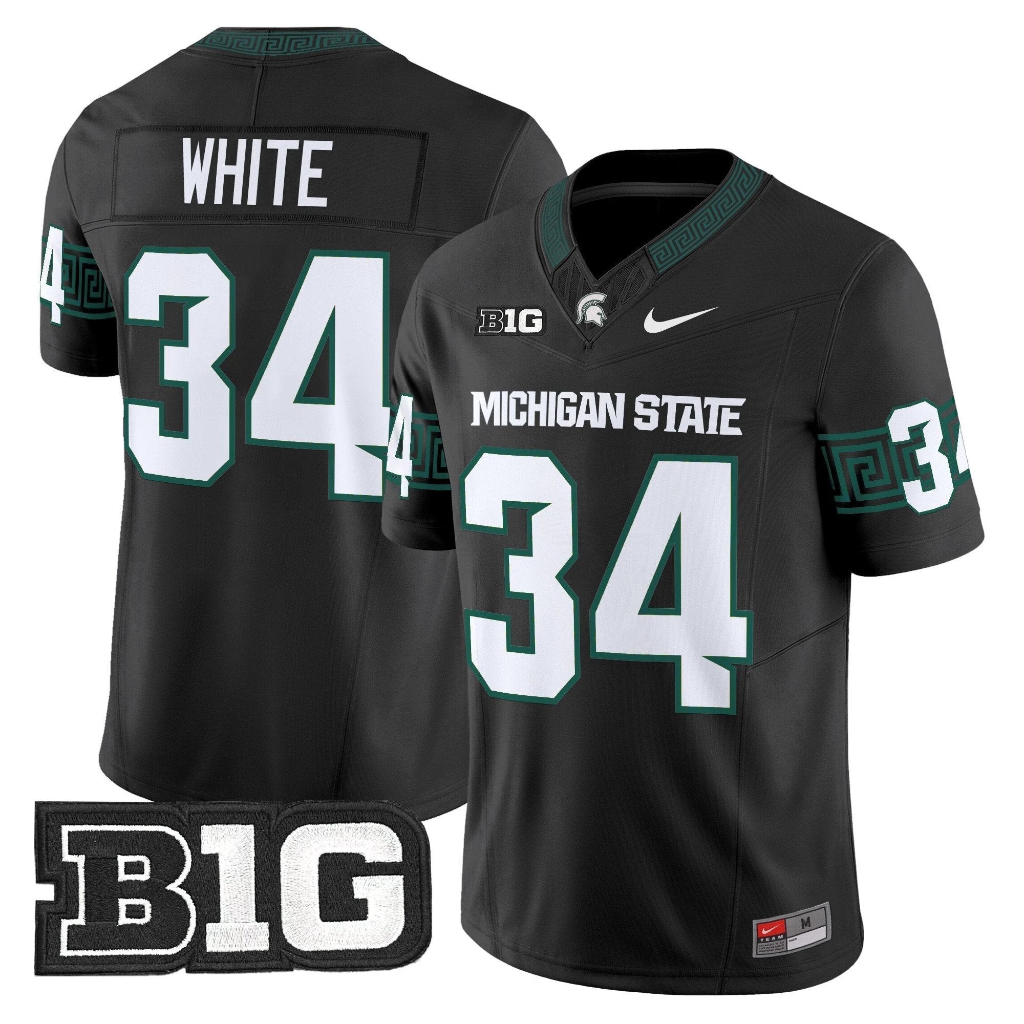 Men's Michigan State Spartans 2025 Vapor Limited Jersey - All Stitched by NCAA Football Sunday Nov 2