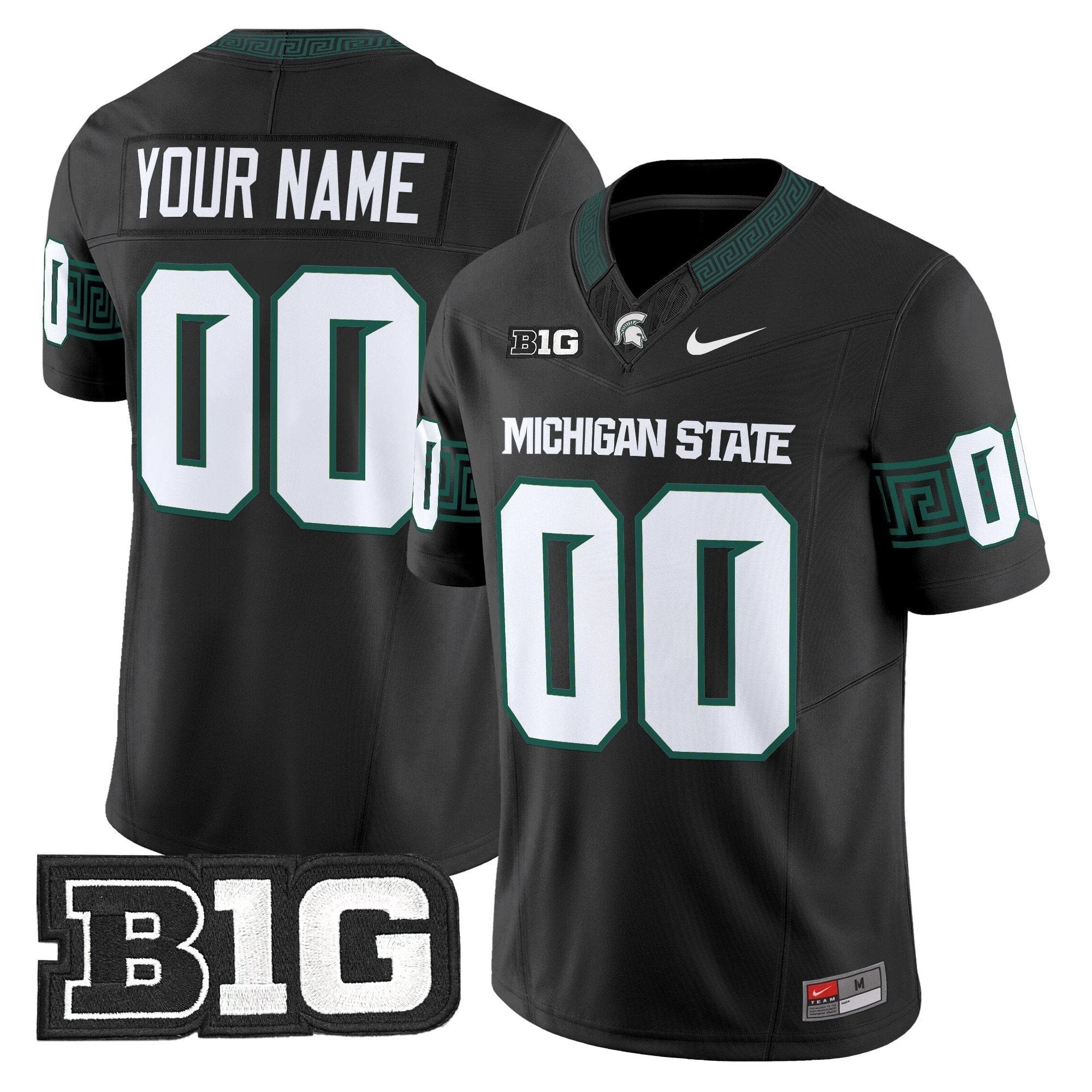Michigan State Spartans 2025 Vapor Limited Custom Jersey - All Stitched by NCAA Football Sunday Nov 2