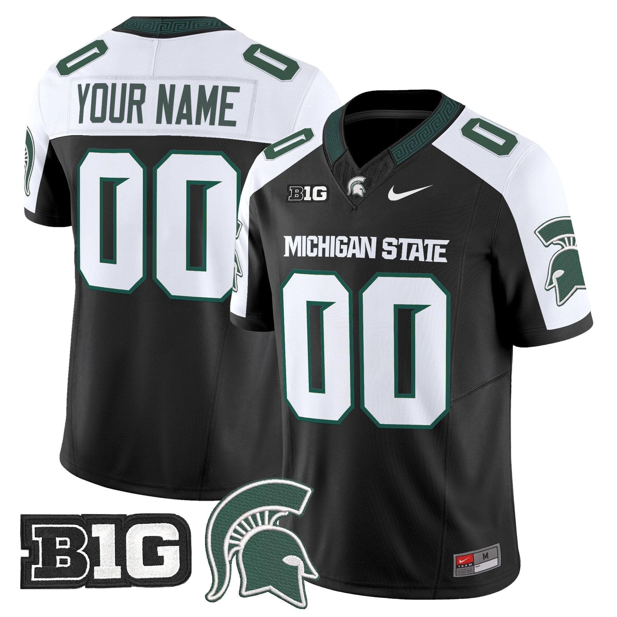 Michigan State Spartans 2025 Vapor Limited Custom Jersey - All Stitched by NCAA Football Sunday Nov 2