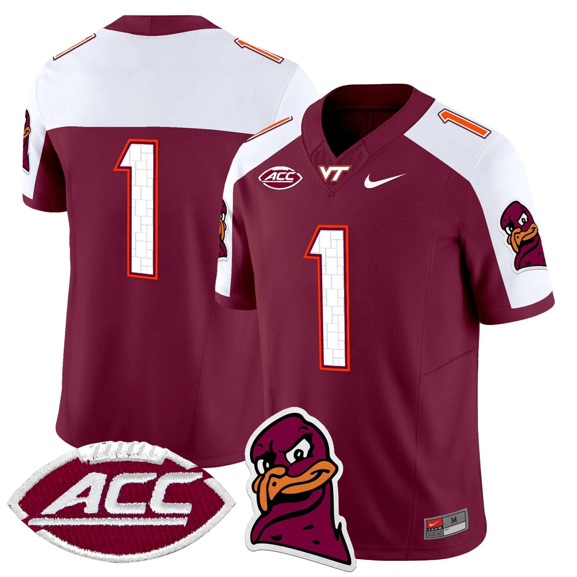 VTH 2025 Vapor Limited Jersey by Virginia Tech Hokies