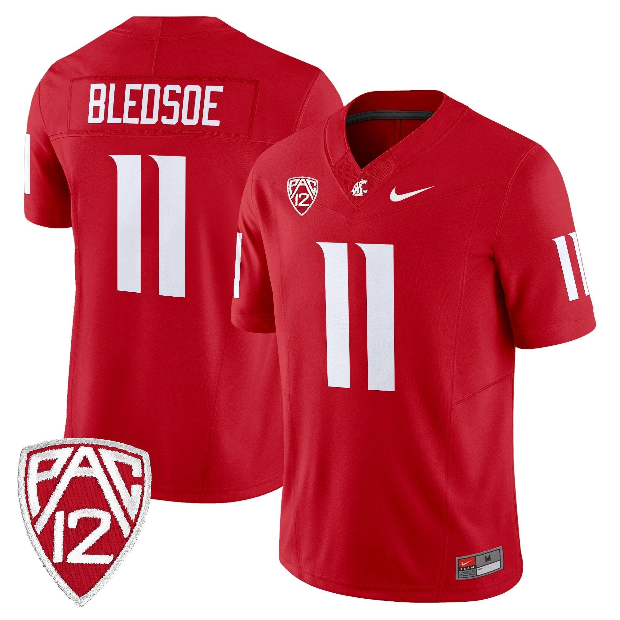 Washington State Cougars 2025 Vapor Limited Jersey - All Stitched by Washington State Cougars