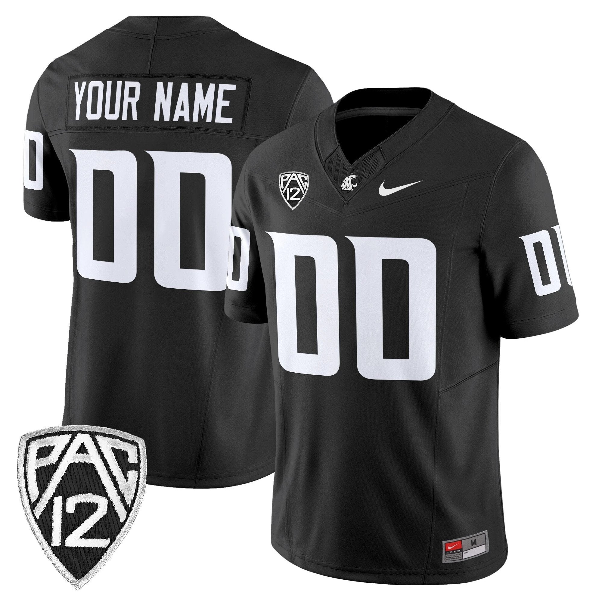 Washington State Cougars 2025 Vapor Limited Custom Jersey - All Stitched by Washington State Cougars