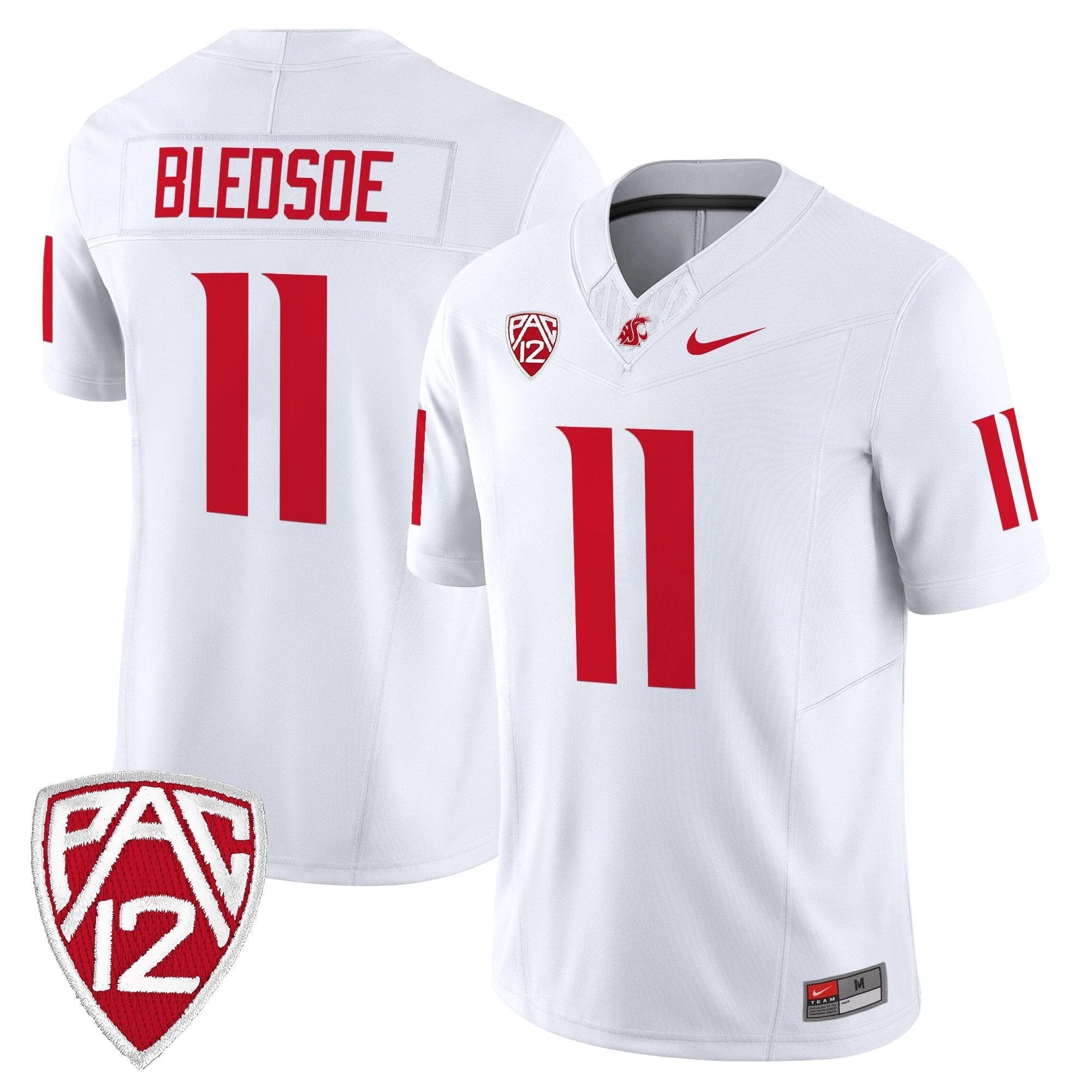 Washington State Cougars 2025 Vapor Limited Jersey - All Stitched by Washington State Cougars