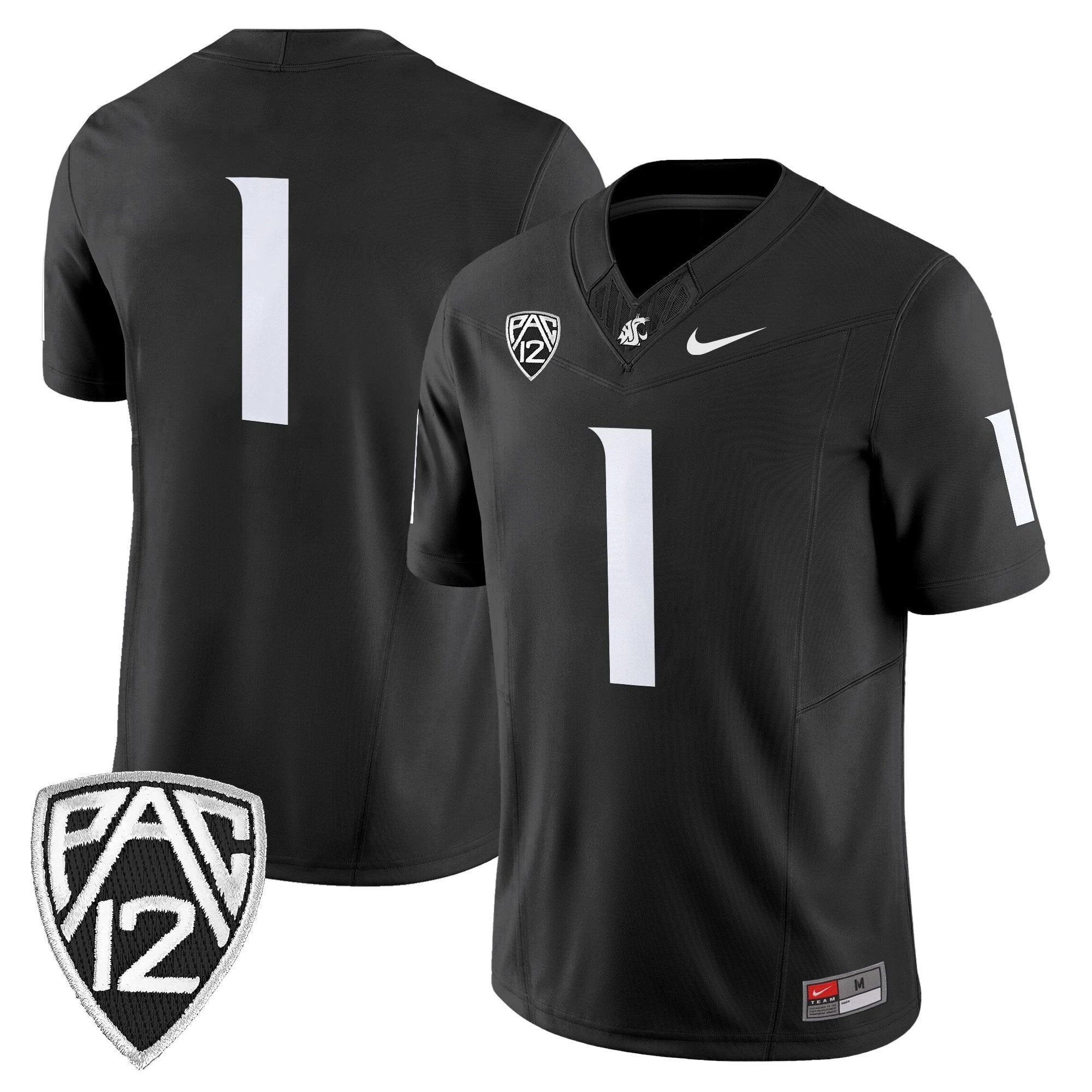 Washington State Cougars 2025 Vapor Limited Jersey - All Stitched by Washington State Cougars