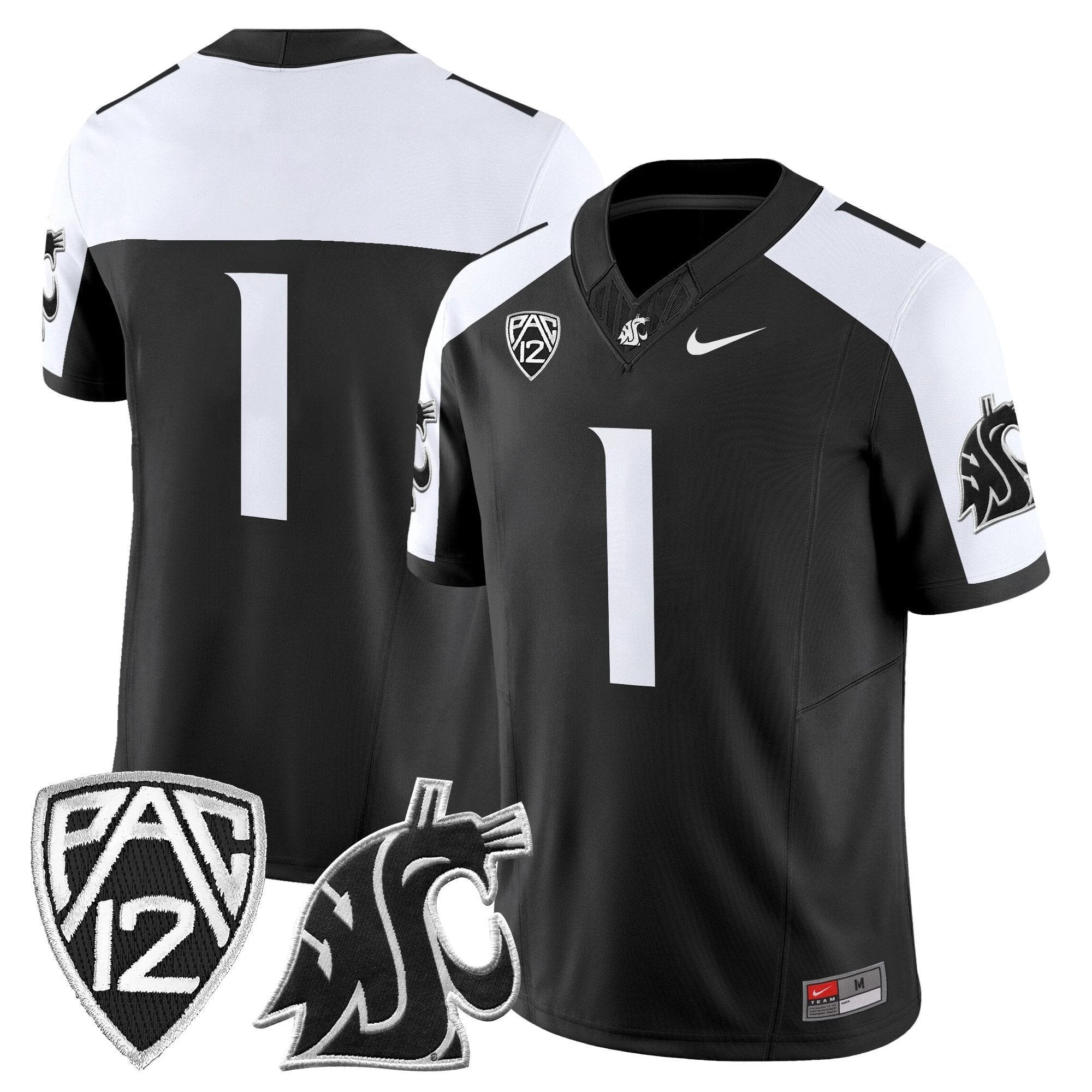 Washington State Cougars 2025 Vapor Limited Jersey - All Stitched by Washington State Cougars