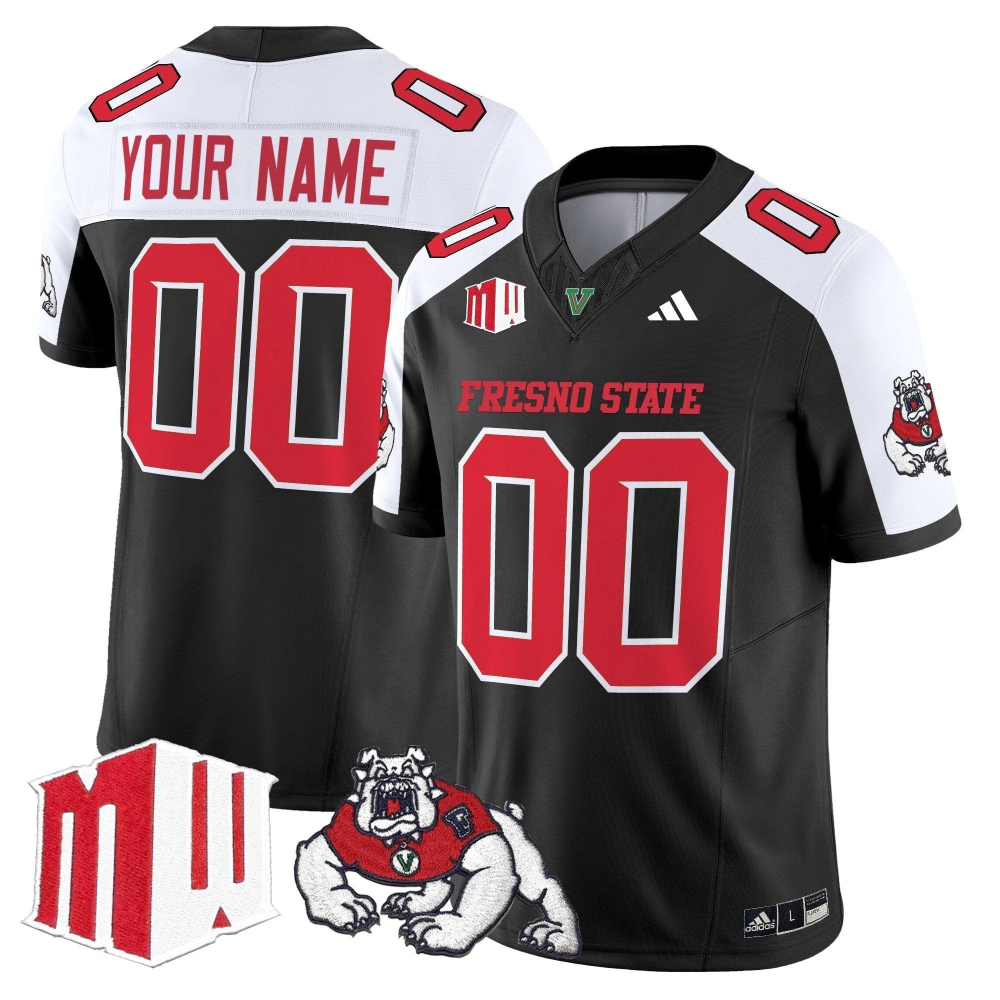 Fresno State Bulldogs 2025 Vapor Limited Custom Jersey - All Stitched by Fresno State Bulldogs