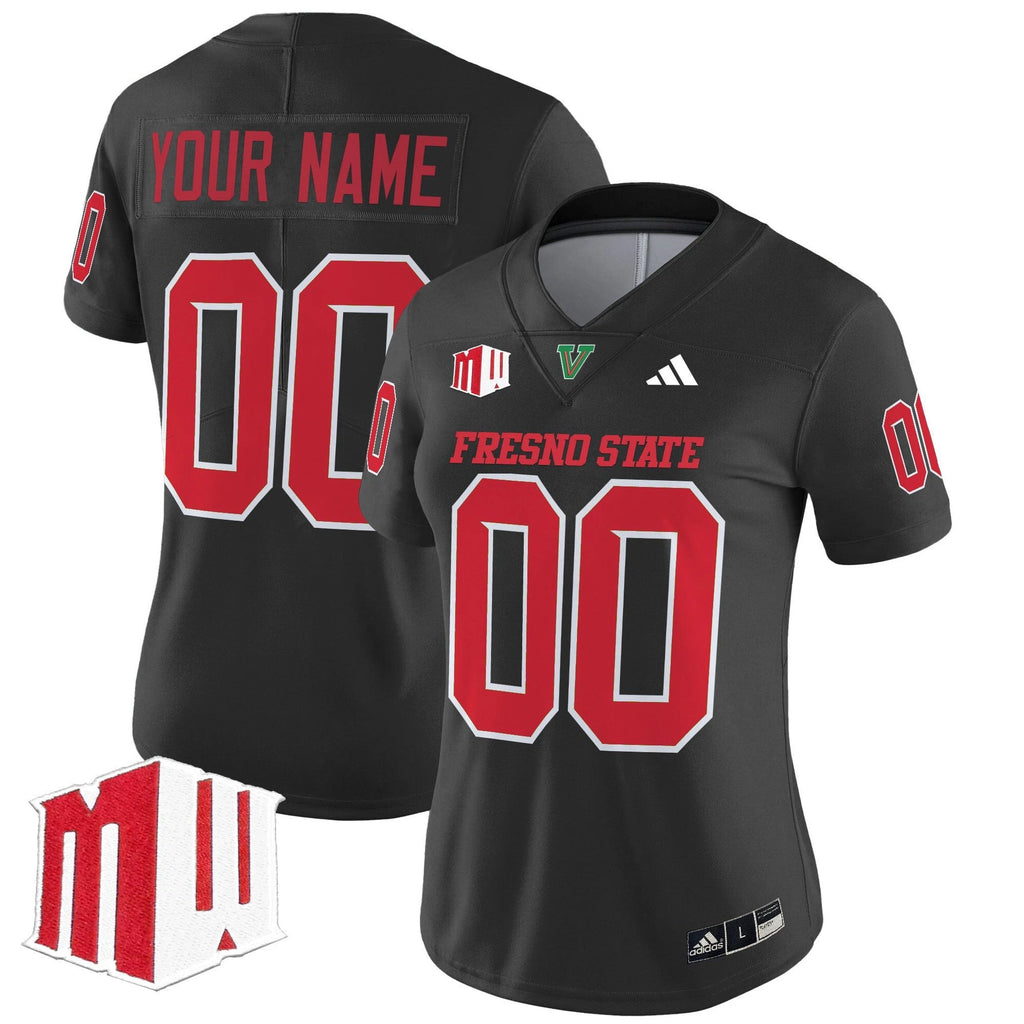 Fresno State Bulldogs 2025 Vapor Limited Custom Jersey - All Stitched by Fresno State Bulldogs