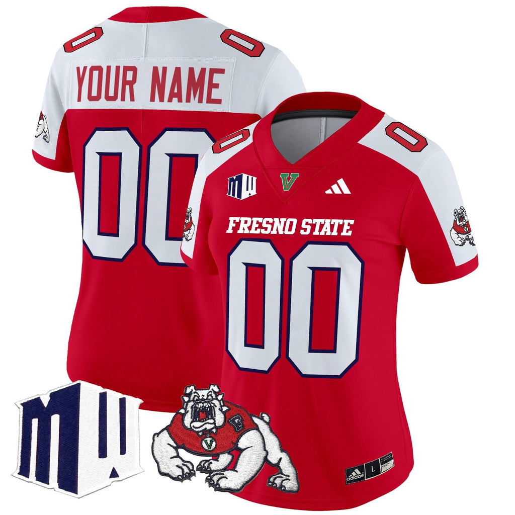 Fresno State Bulldogs 2025 Vapor Limited Custom Jersey - All Stitched by Fresno State Bulldogs