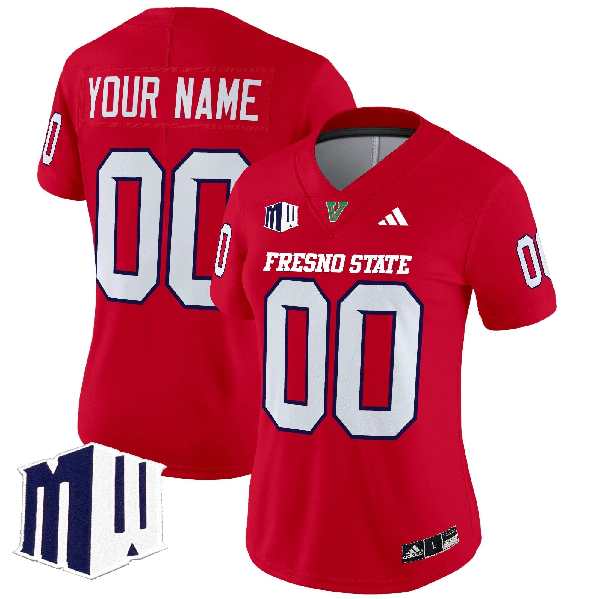 Fresno State Bulldogs 2025 Vapor Limited Custom Jersey - All Stitched by Fresno State Bulldogs