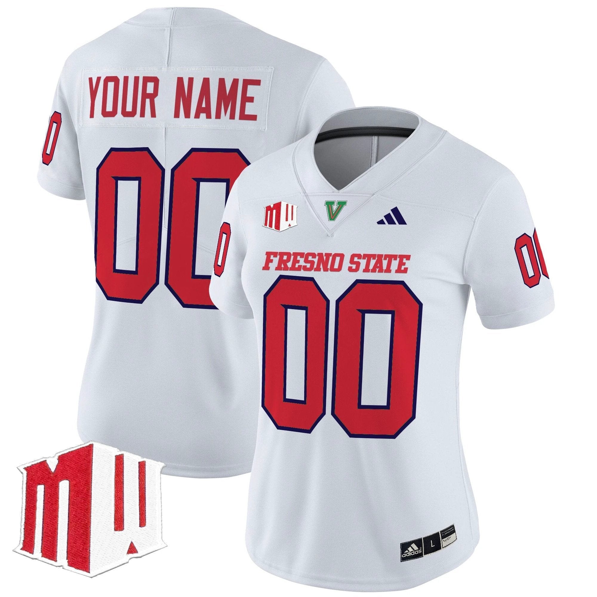 Fresno State Bulldogs 2025 Vapor Limited Custom Jersey - All Stitched by Fresno State Bulldogs