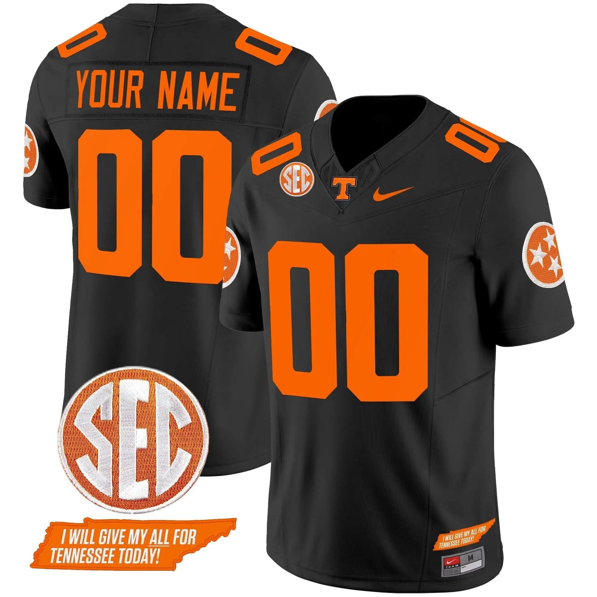 TV 2024 Vapor Limited Custom Jersey V3 by Tennessee Volunteers
