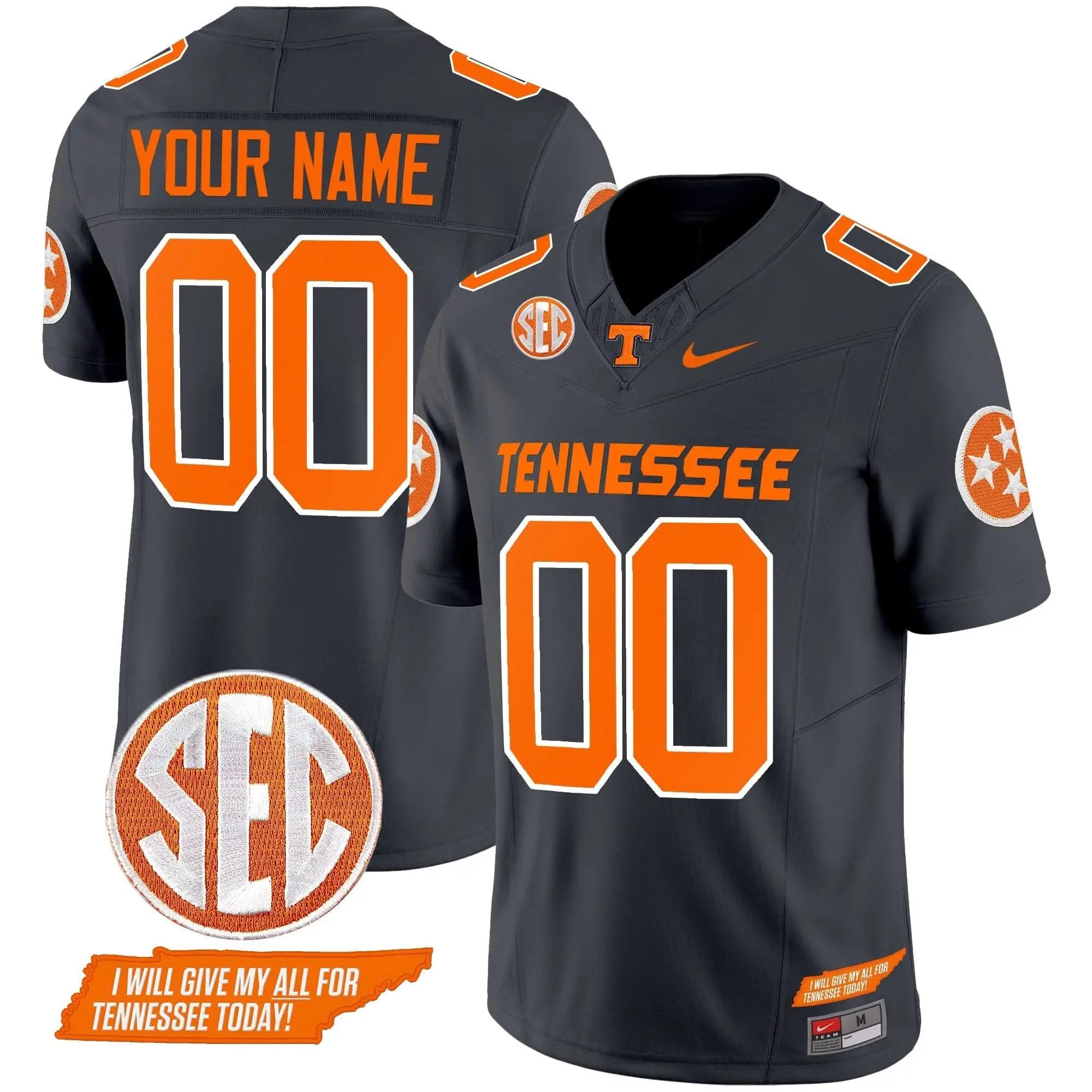 TV 2024 Vapor Limited Custom Jersey V3 by Tennessee Volunteers