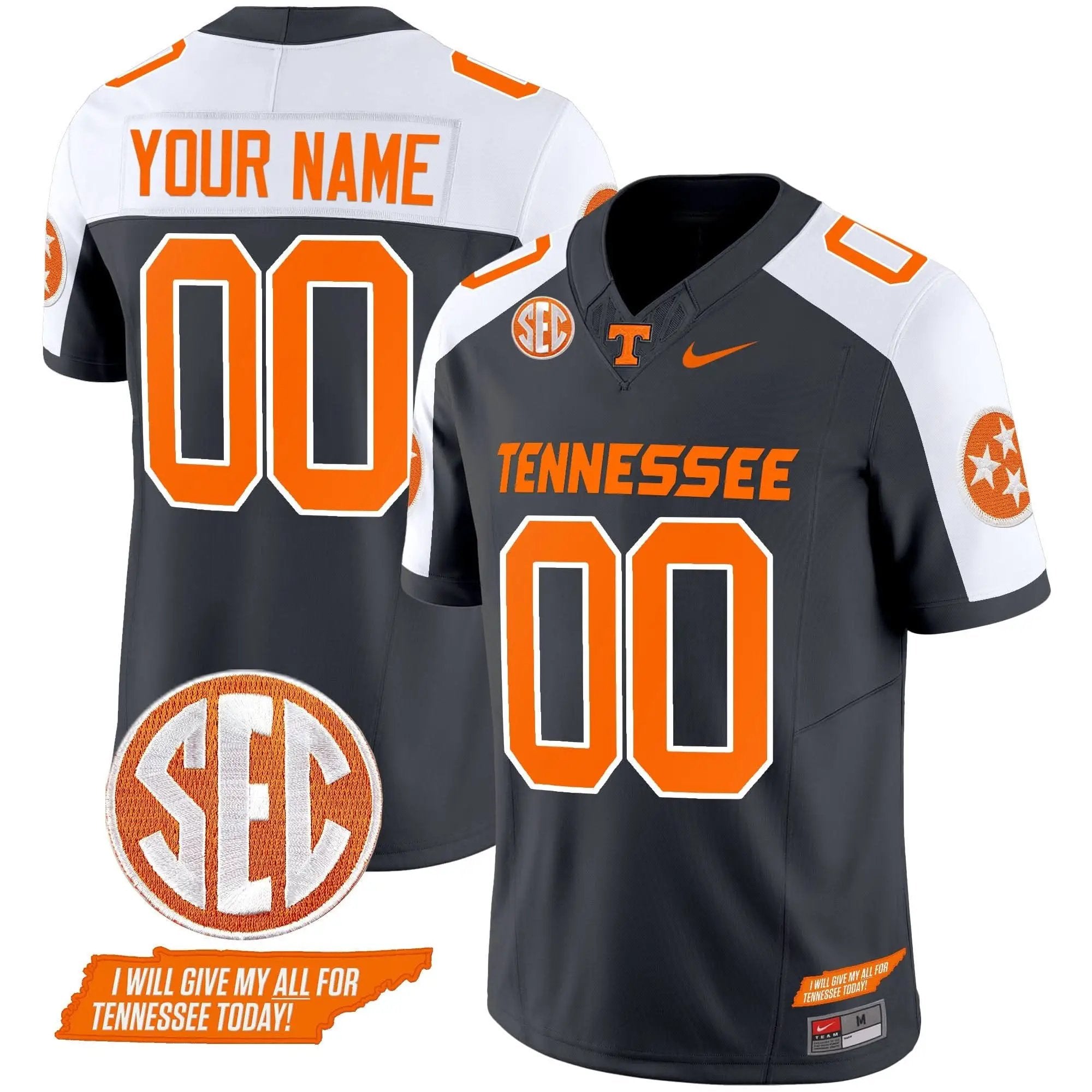 TV 2024 Vapor Limited Custom Jersey V3 by Tennessee Volunteers