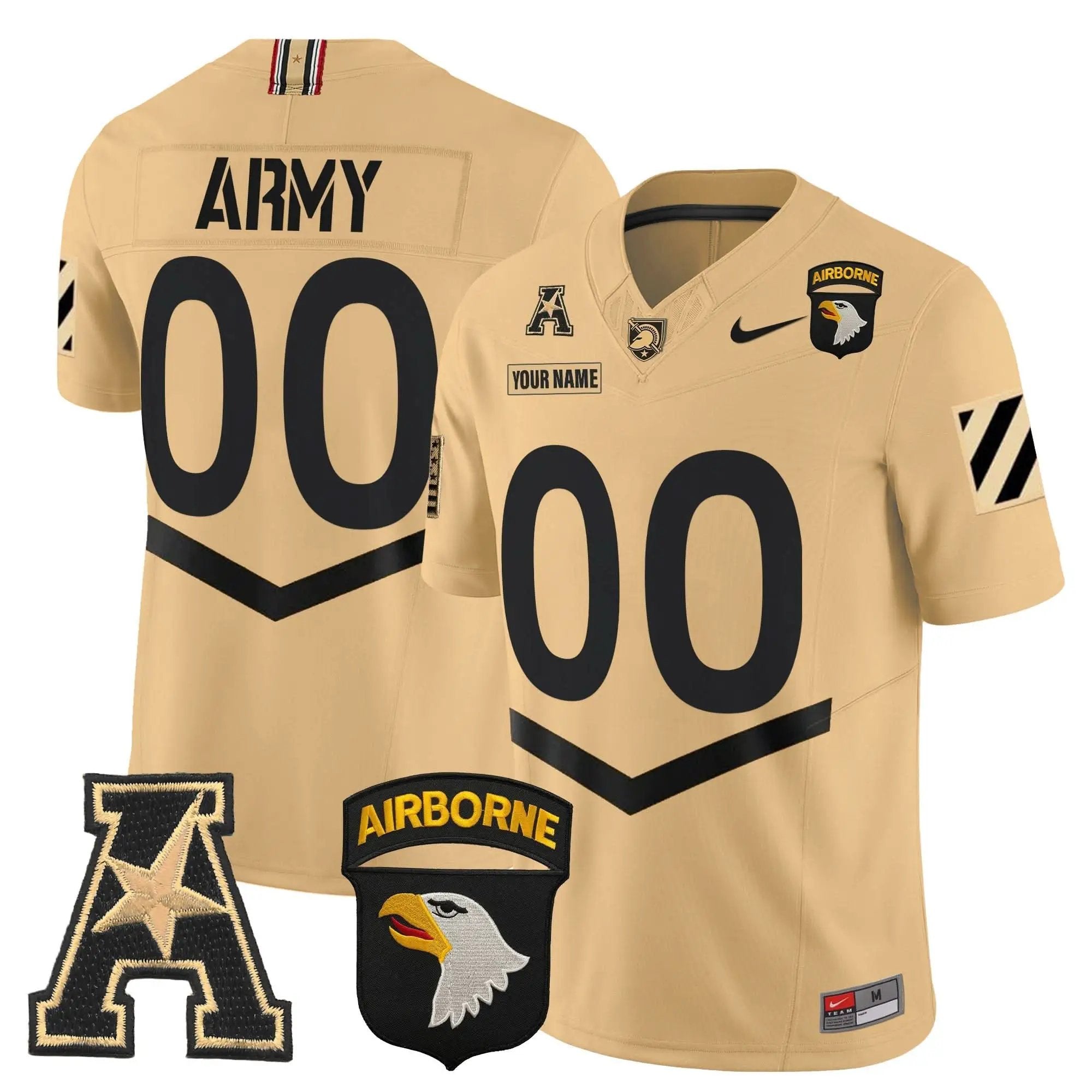 ABK 101st Airborne Division Patch 2024 Vapor Limited Custom Jersey V3 by Army Black Knights